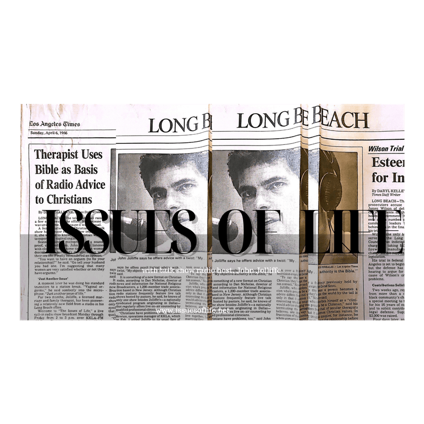 The Issues of Life with John Jolliffe Podcast cover