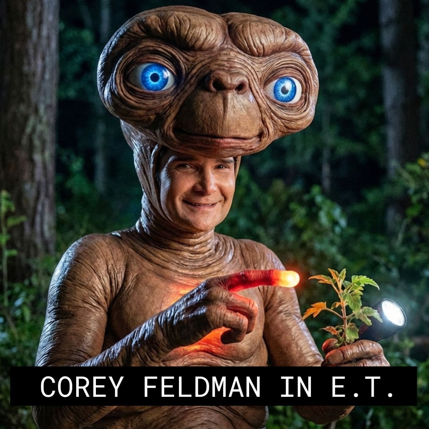 Pre-NYC Hang - Corey Feldman In E.T. - Jim and Them cover