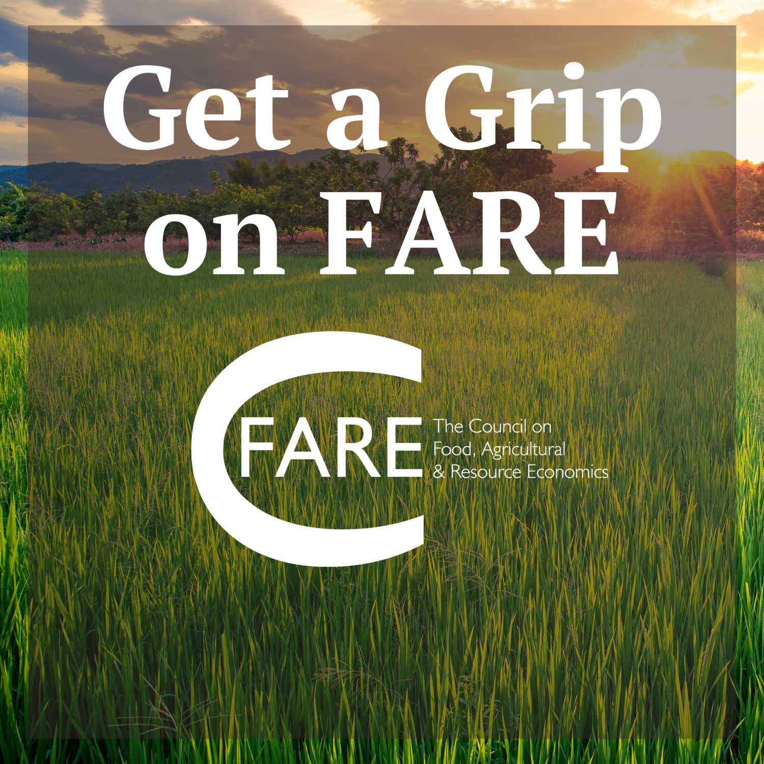 Meet USDA Economists Group - Get a Grip on FARE cover
