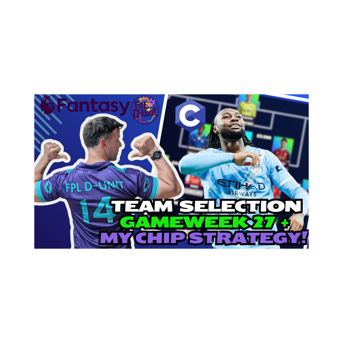 FPL TEAM SELECTION GW 27 🔥💪| + MY CHIP STRATEGY FOR SUCCESS🎲🚀| Fantasy Premier League Tips 2025/26 - FPLD_Unit cover