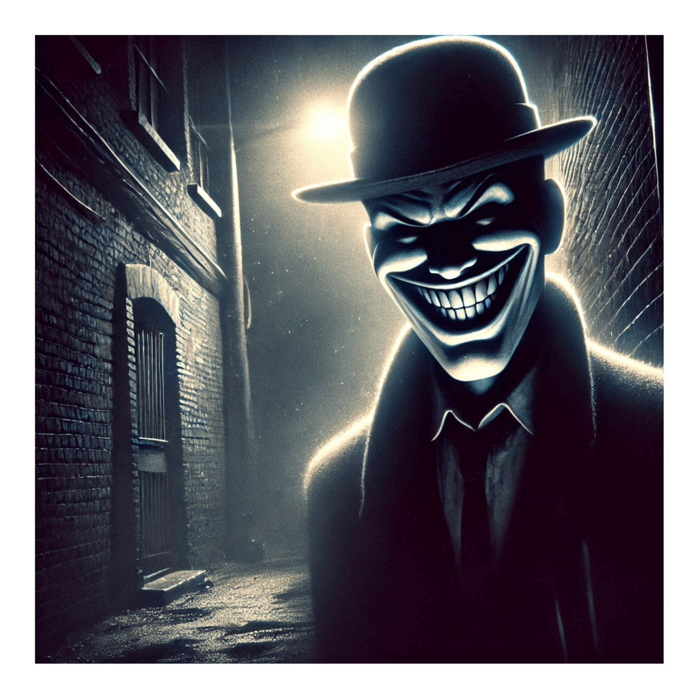 The smiling man - Whispers of the concrete jungle cover
