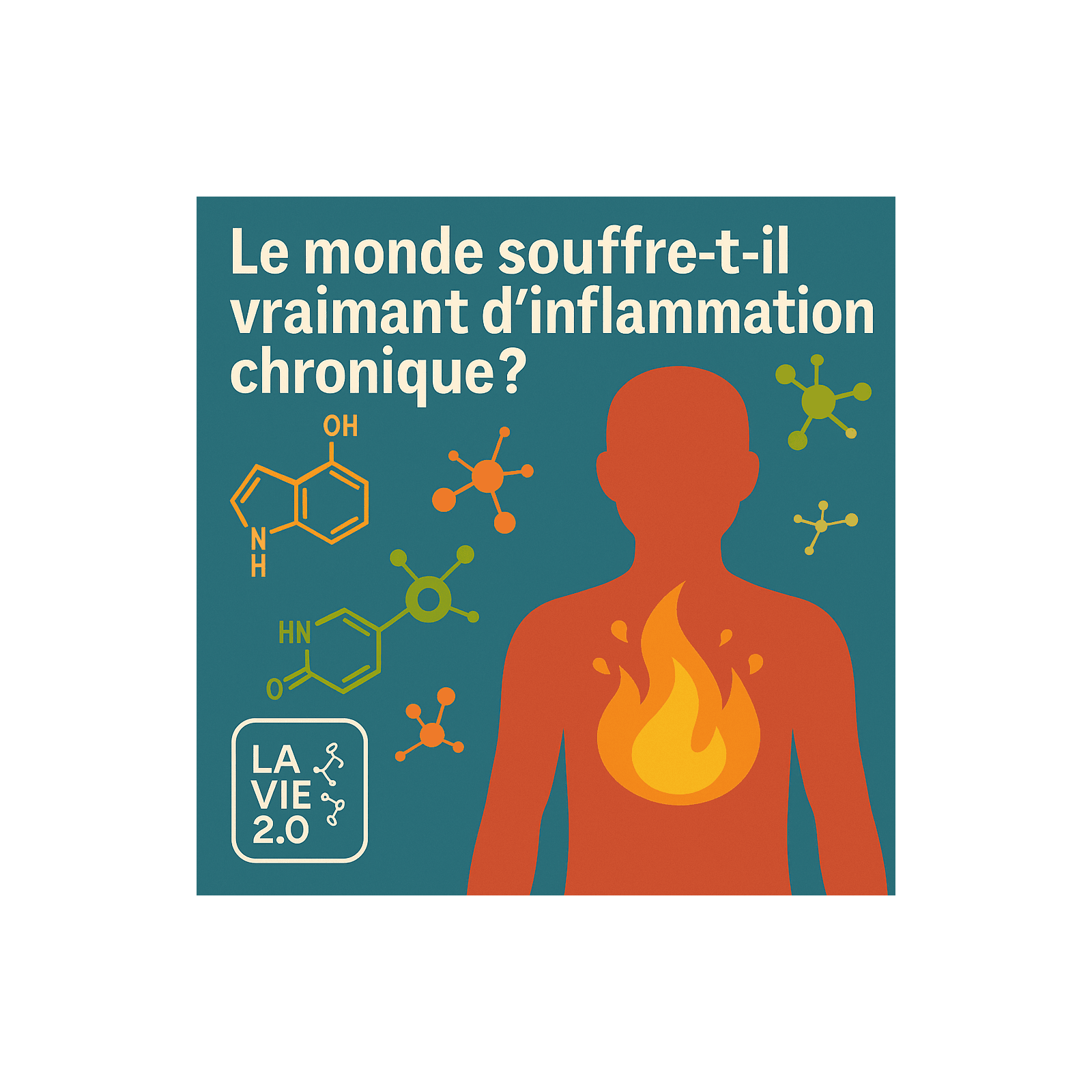 Inflammation chronique : causes cachées et solutions prouvées - La Vie En 2.0. cover