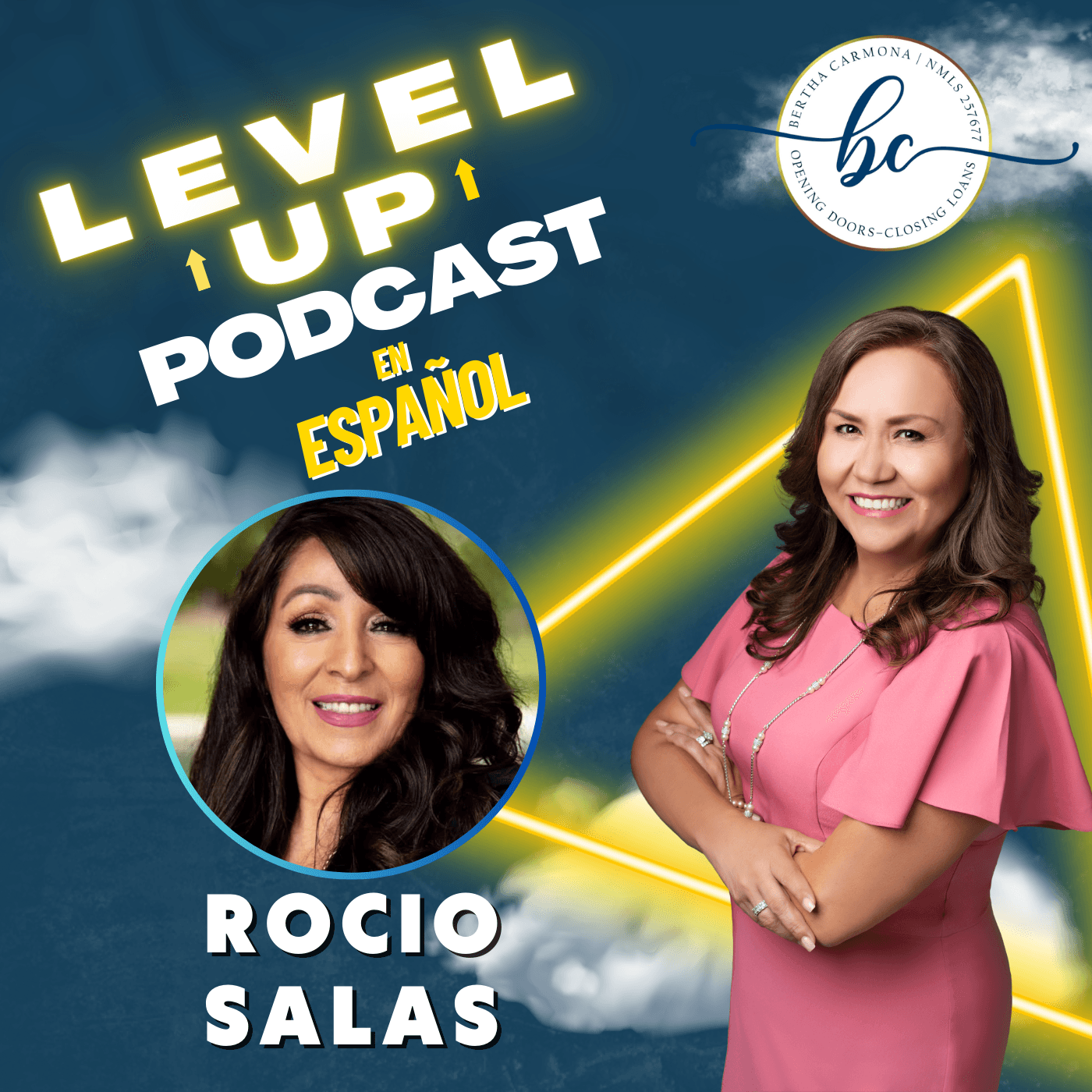 Leveling Up with Rocio Salas - En Español - Level Up cover