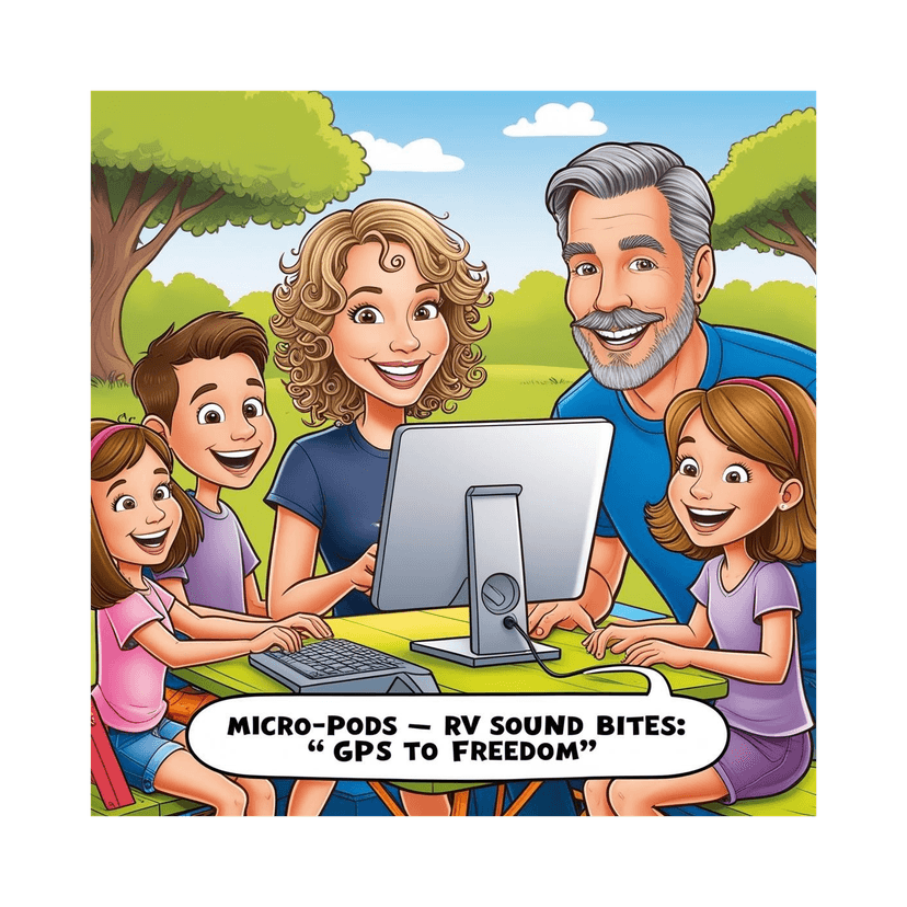 RV Sound Bites: Full-Time RV Living for Beginners cover