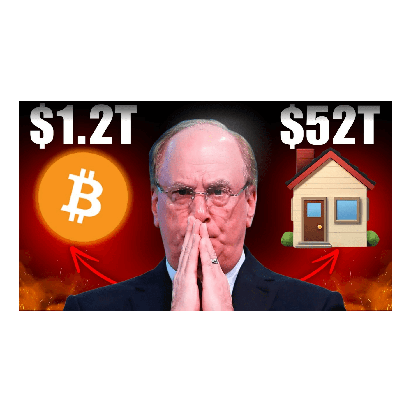BlackRock: Bitcoin Will Be BIGGER Than Housing?($6.4M Prediction) - Luke Mikic cover
