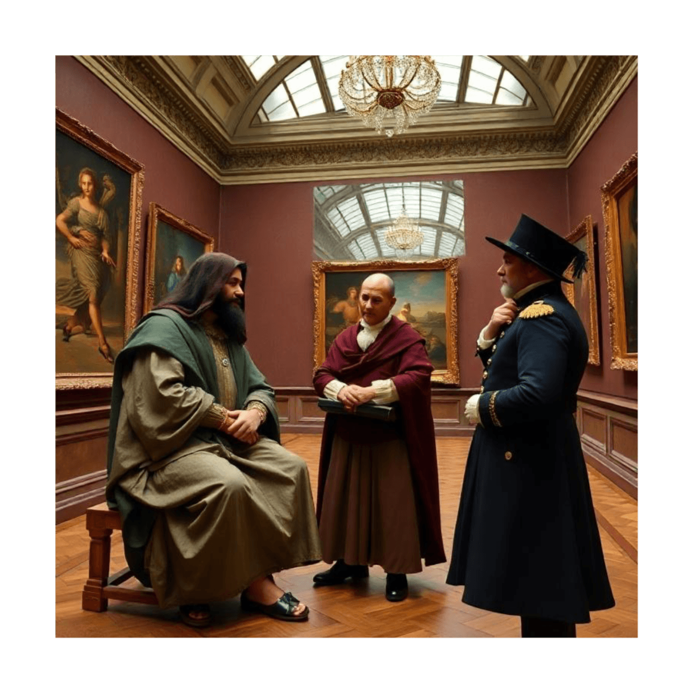 IL FANTASMA DEL LOUVRE - Gandalf Gray cover