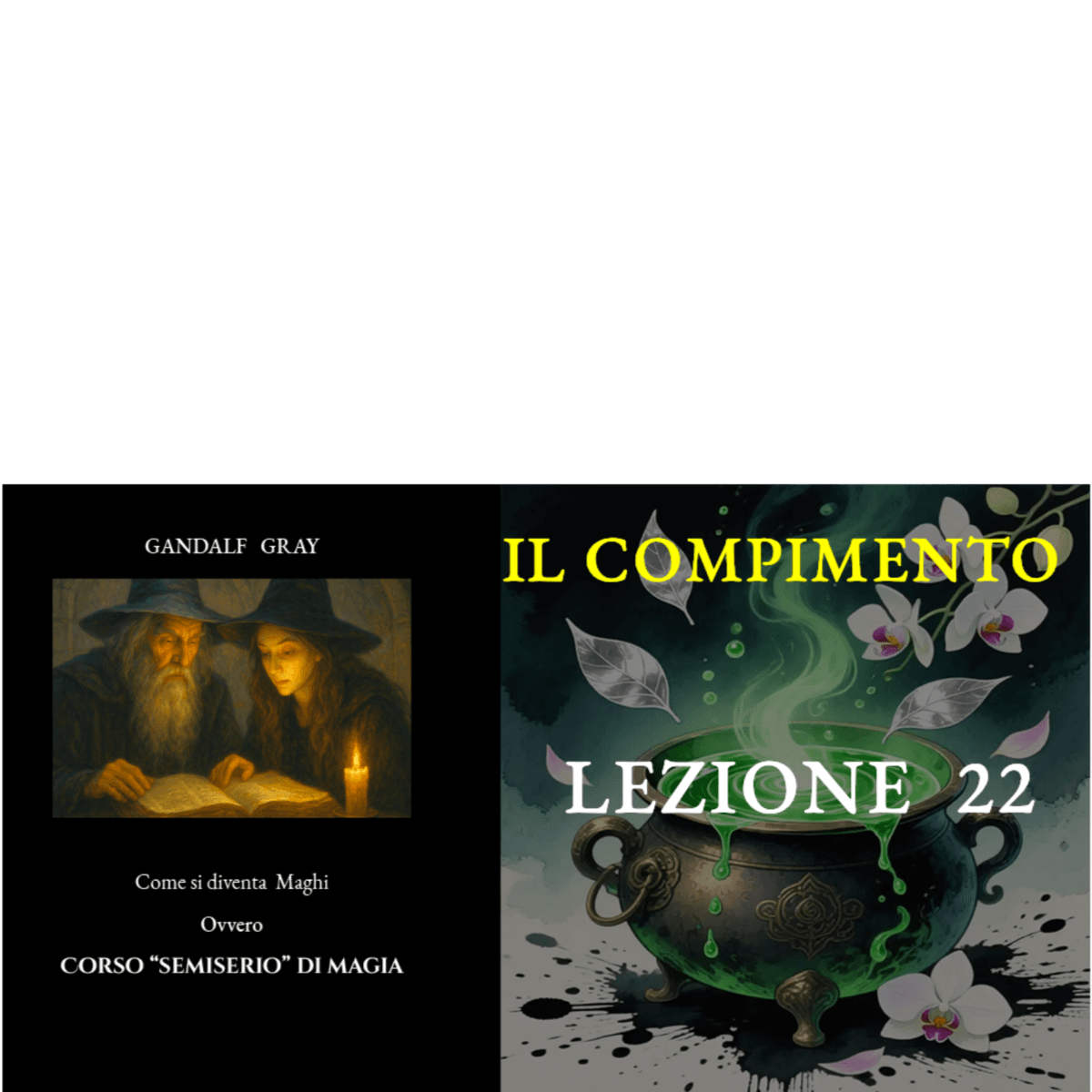 CORSO SEMISERIO DI MAGIA  - IL COMPIMENTO - Gandalf Gray cover