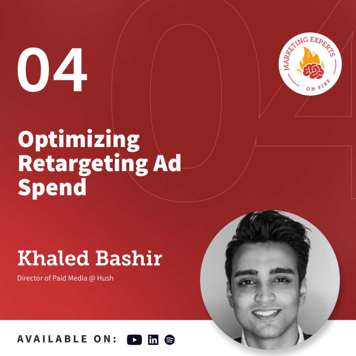 Retargeting and Retention Myths | Khaled Bashir - Marketing Masterminds EP 4 - eCommerce on Fire cover
