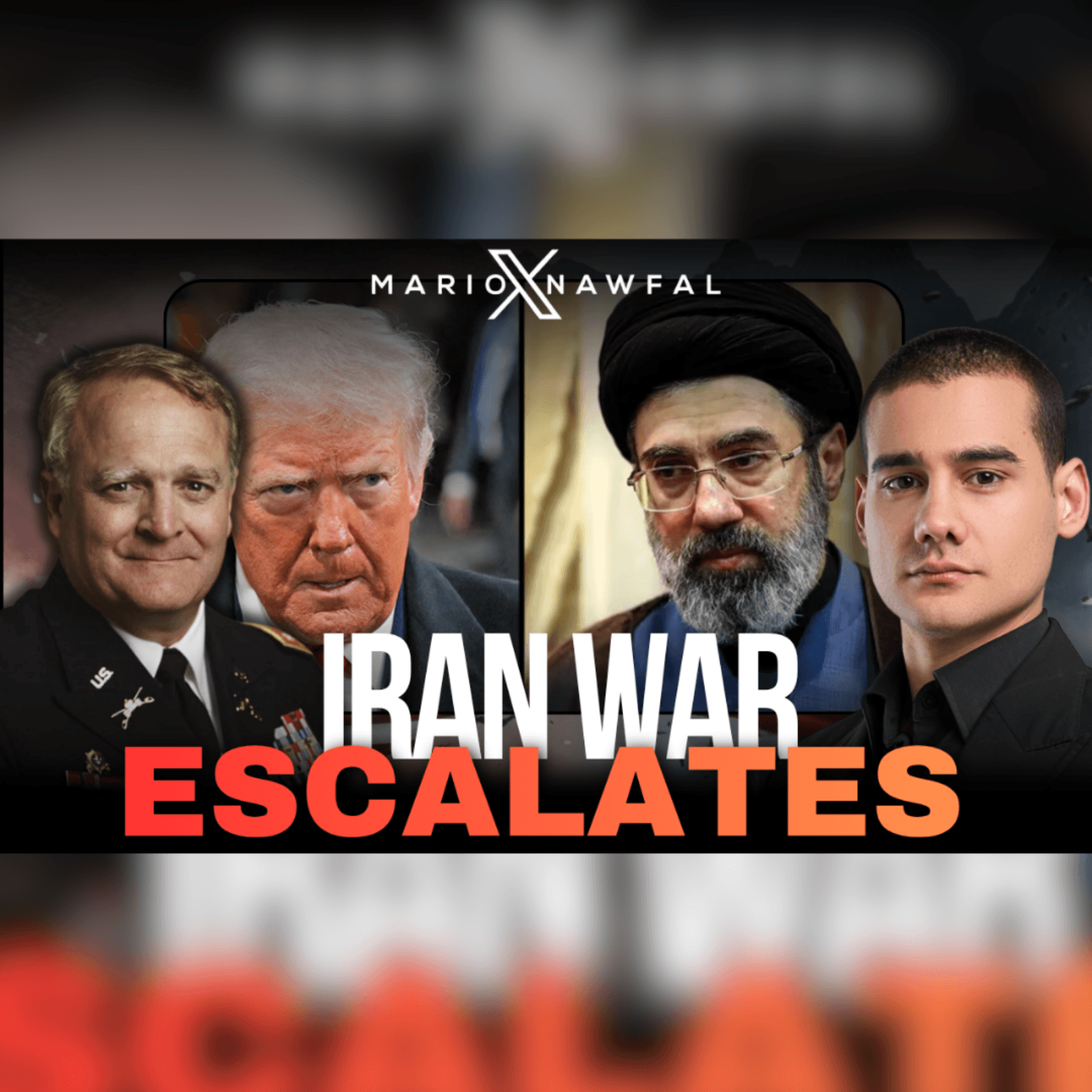 TRUMP TO BOMB IRAN MASSIVELY TOMORROW -  w/ Col. Daniel Davis On Iran War - Mario Nawfal cover