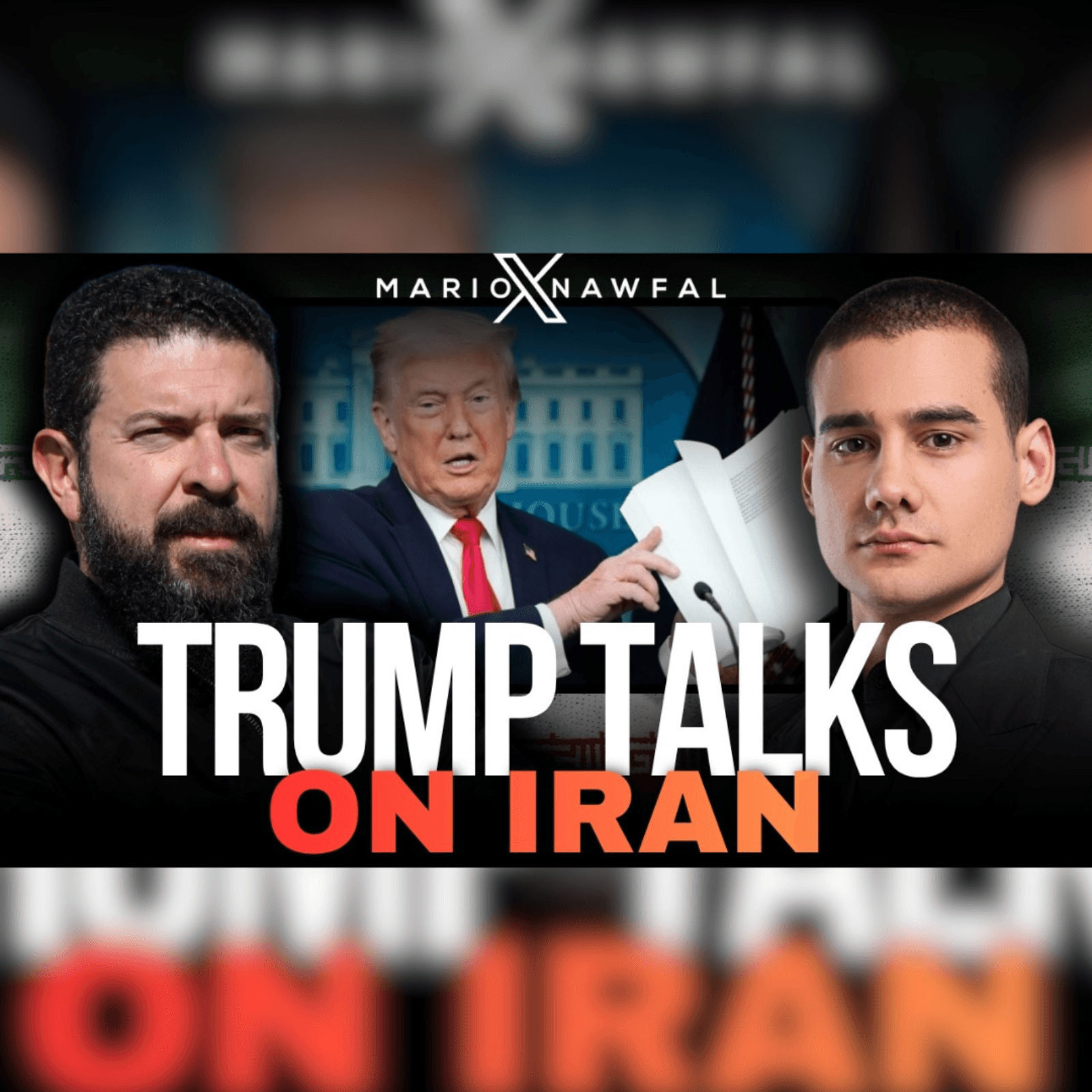 TRUMP COMMENTS ON LASTEST IRAN PLANS - w/ The Duran's Alex Christoforou - Mario Nawfal cover