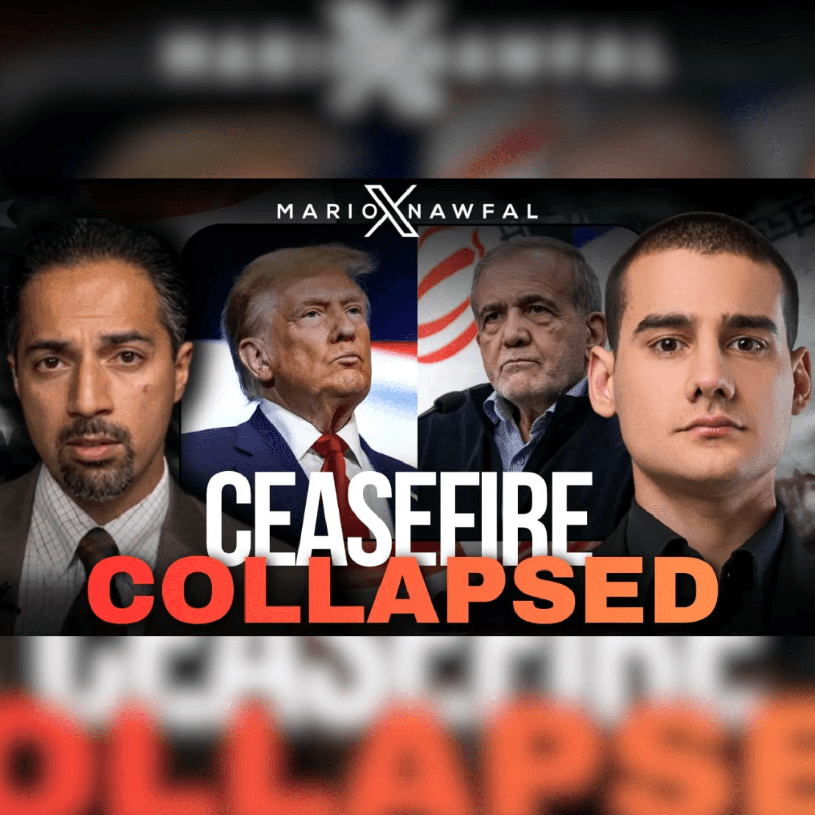 IRANIAN CEASEFIRE COLLAPSED IN LESS THAN 24 HOURS - w/ Trita Parsi - Mario Nawfal cover