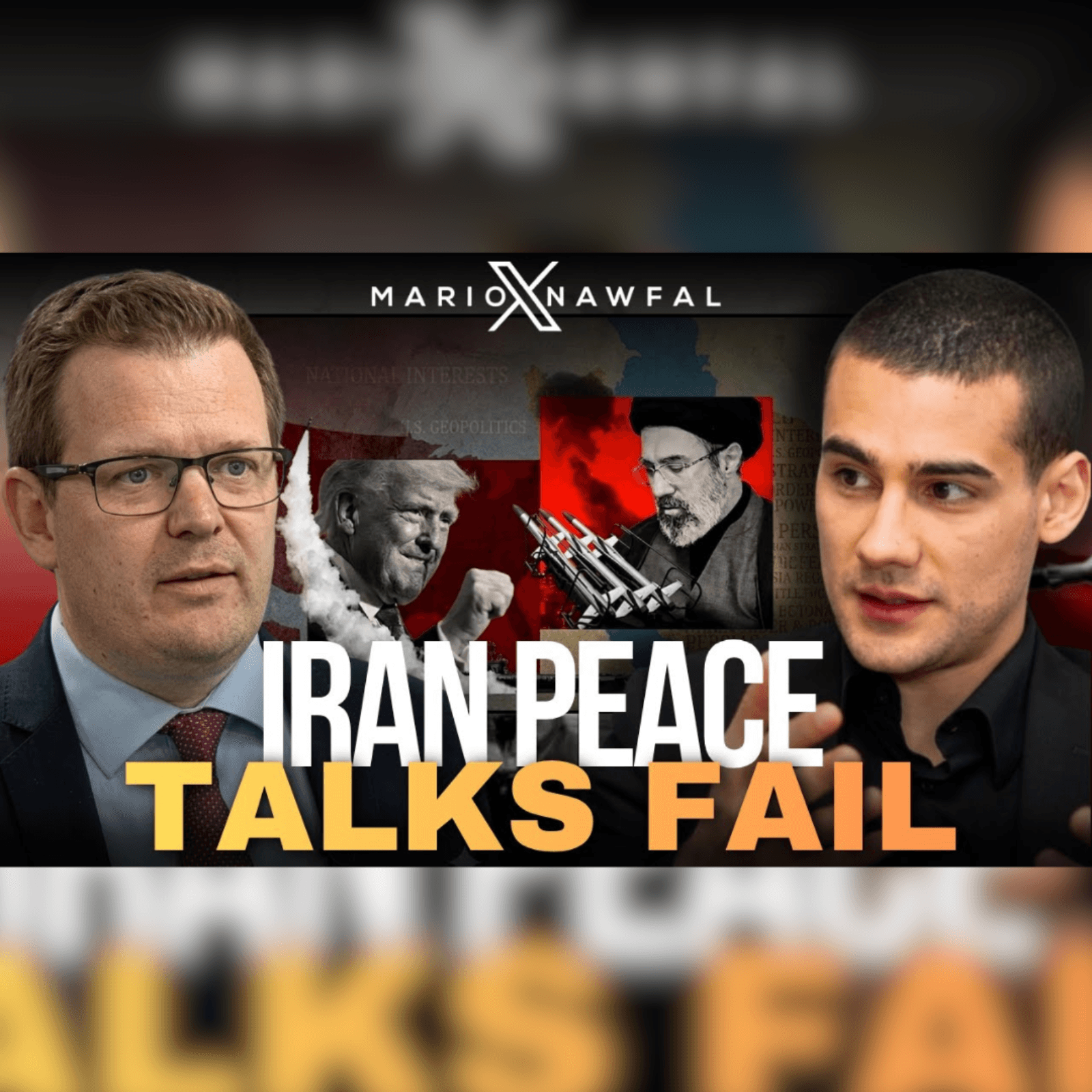 TRUMP ADMIN BEHAVING DELUSIONALLY ON IRAN - w/ Glenn Diesen - Mario Nawfal cover