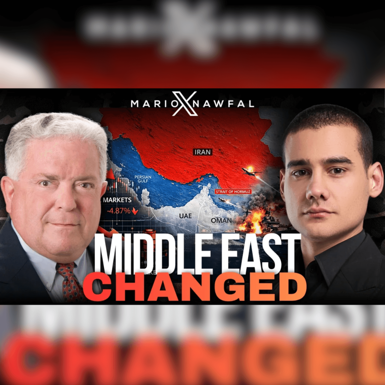 "AMERICA'S EMPIRE CRACKING UNDER TRUMP'S MISTAKES"- Fmr. U.S. Saudi Ambassador Chas W. Freeman - Mario Nawfal cover
