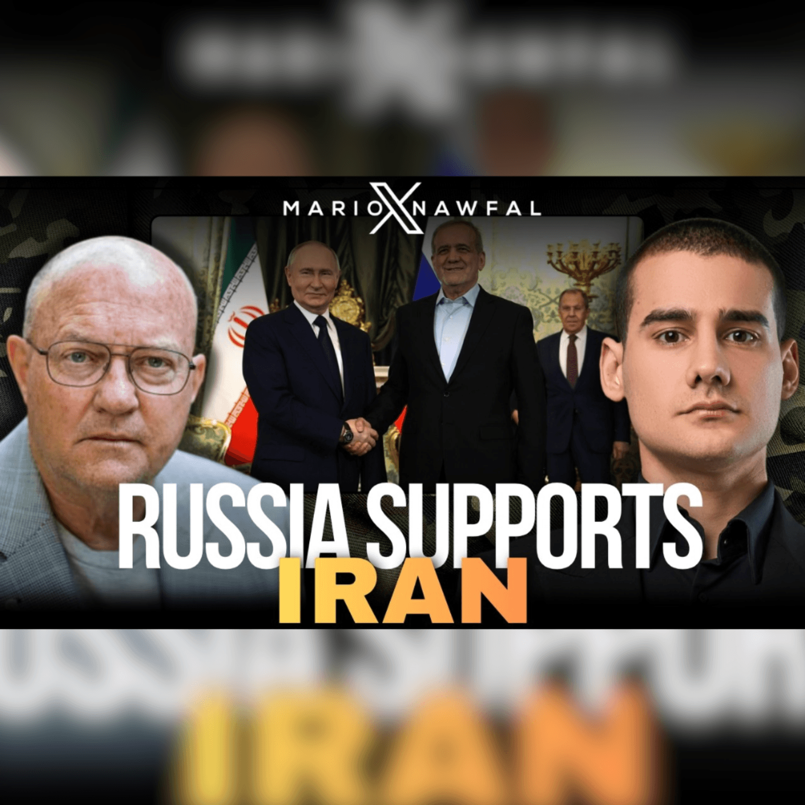 Russia Backs Iran Amid Naval Blockade - w/ Col. Larry Wilkerson - Mario Nawfal cover