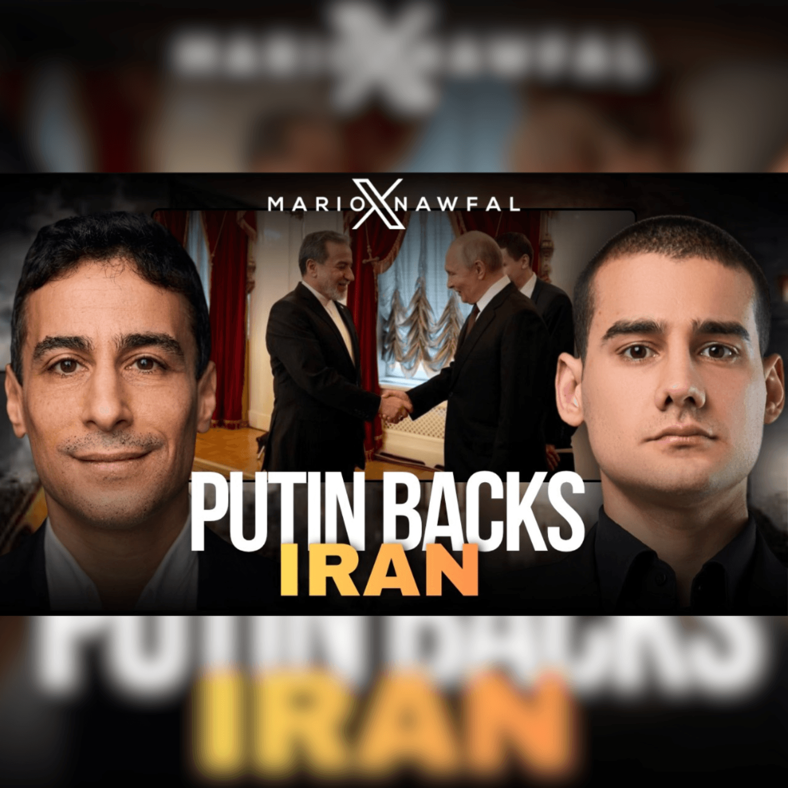 TRUMP AND PUTIN SPEAK ABOUT IRAN - w/ Aaron Maté - Mario Nawfal cover