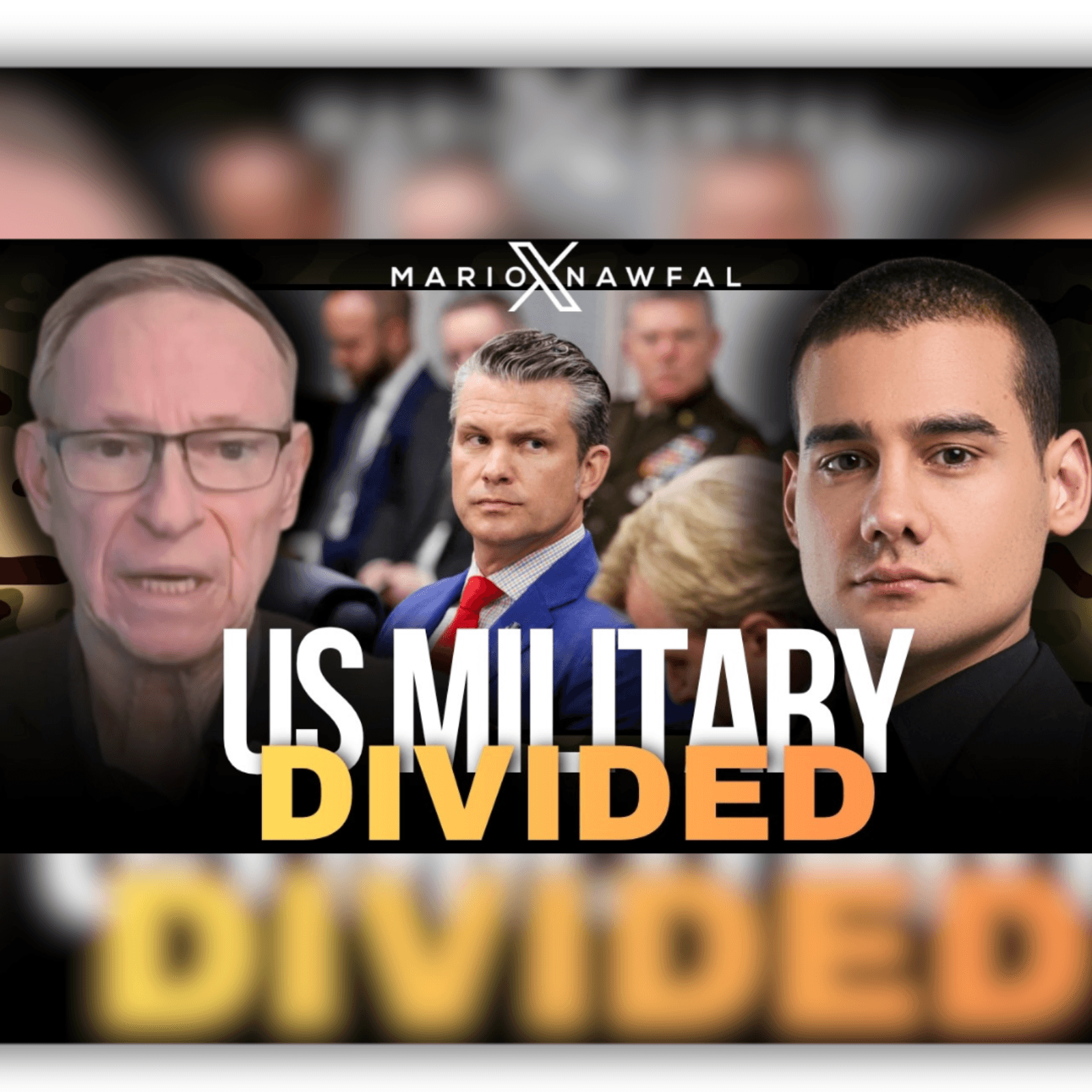 "PETE HEGSETH A DANGER TO U.S." - w/ U.S. Major General Randy Manner - Mario Nawfal cover