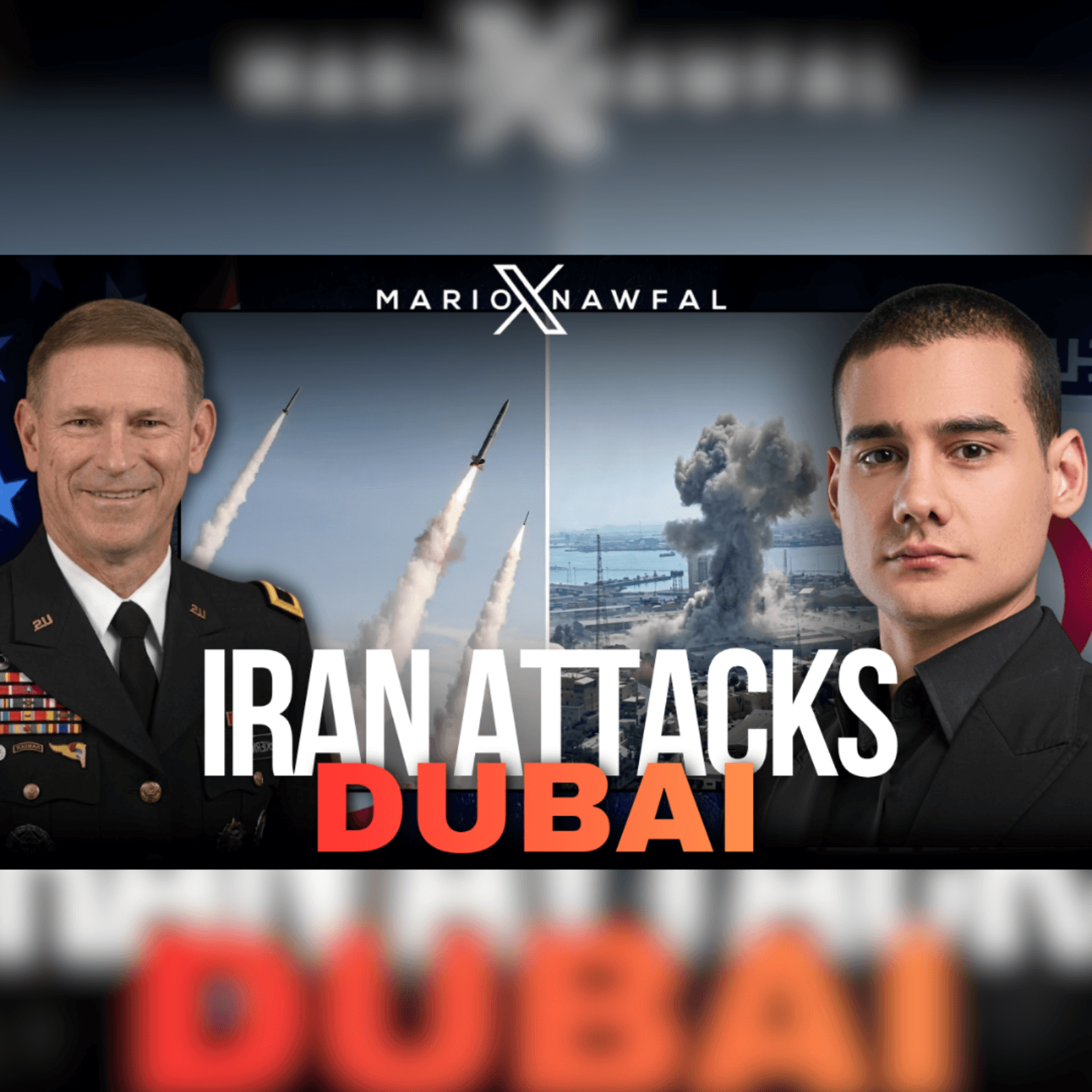 UAE: Air Defense Targeting Missile & Drone Attacks - w/ Major General Randy Manner — Mario Nawfal cover