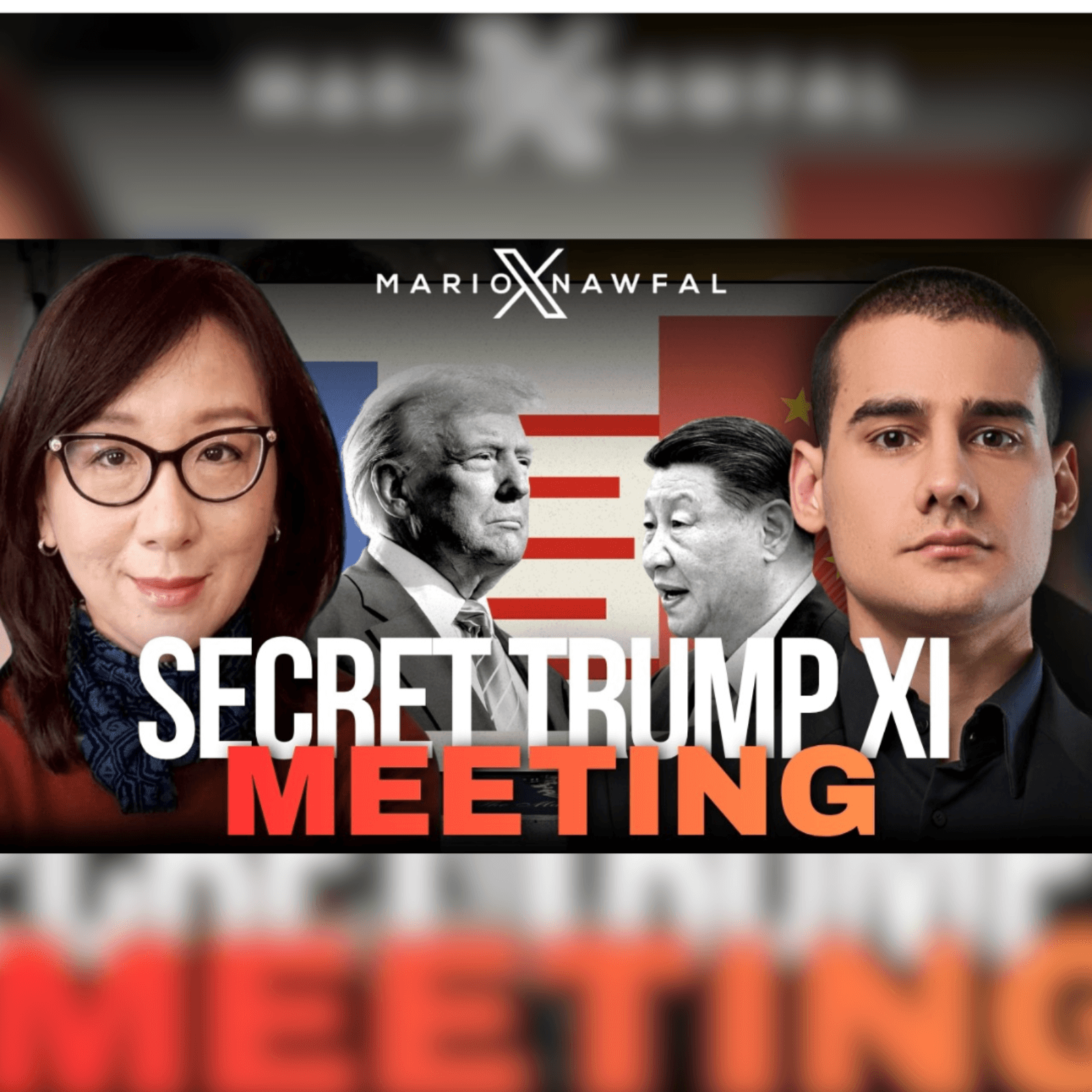TRUTH ABOUT TRUMP'S CHINA TRIP - w/ Lei — Mario Nawfal cover