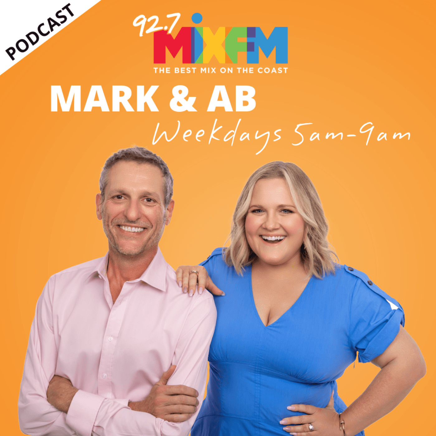 Mark & AB - 92.7 Mix FM cover