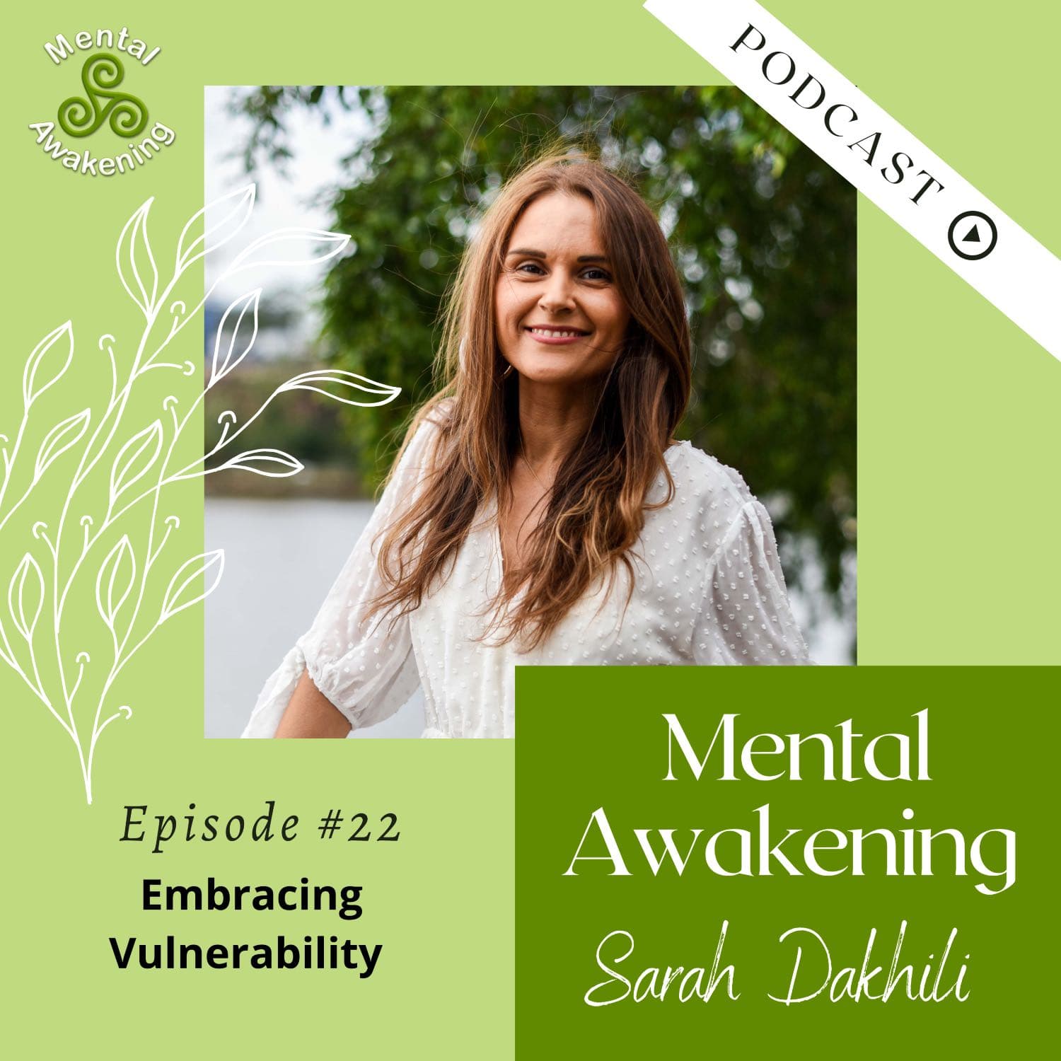Embracing Vulnerability  - Mental Awakening Podcast  cover