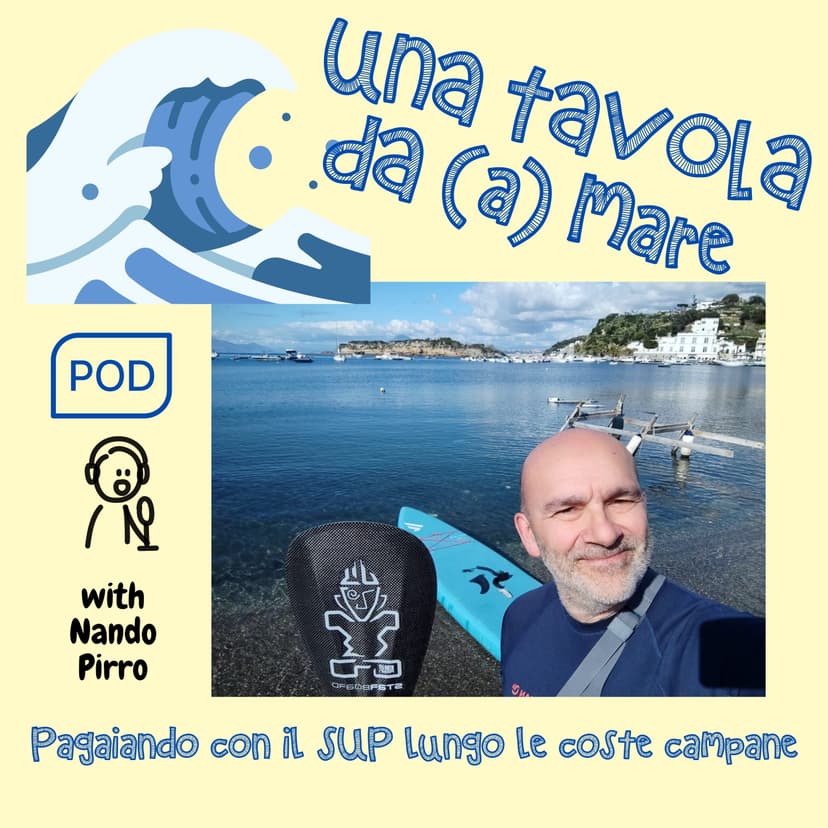 Una TAVOLA da (a)MARE - Pagaiando con il SUP lungo le coste campane cover