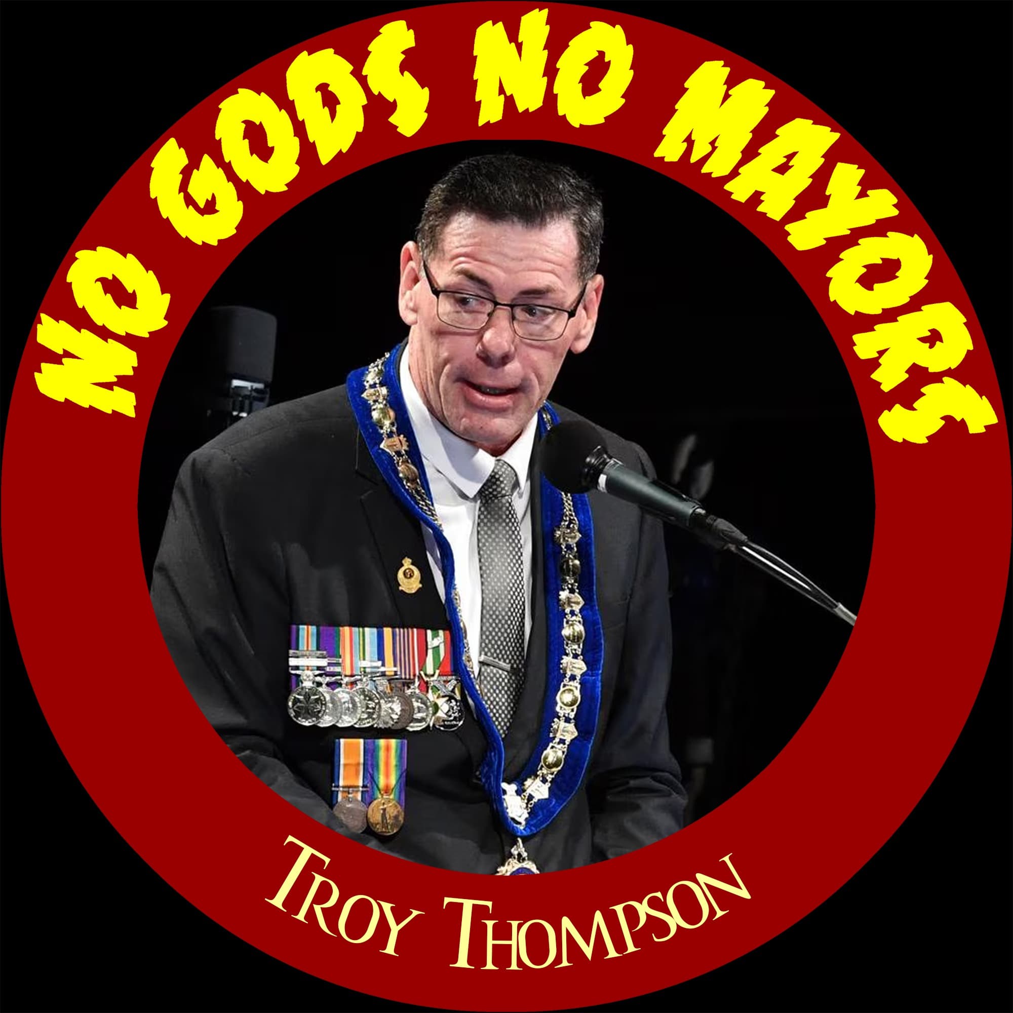 Troy Thompson - No Gods No Mayors cover