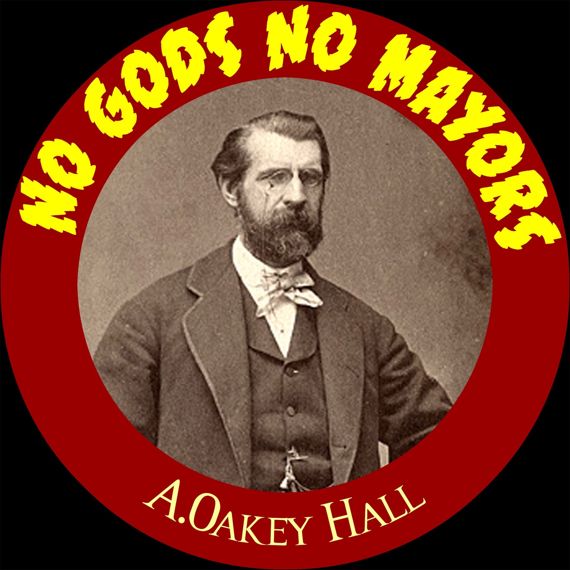 PREVIEW: A. Oakey Hall (Live in London) — No Gods No Mayors cover