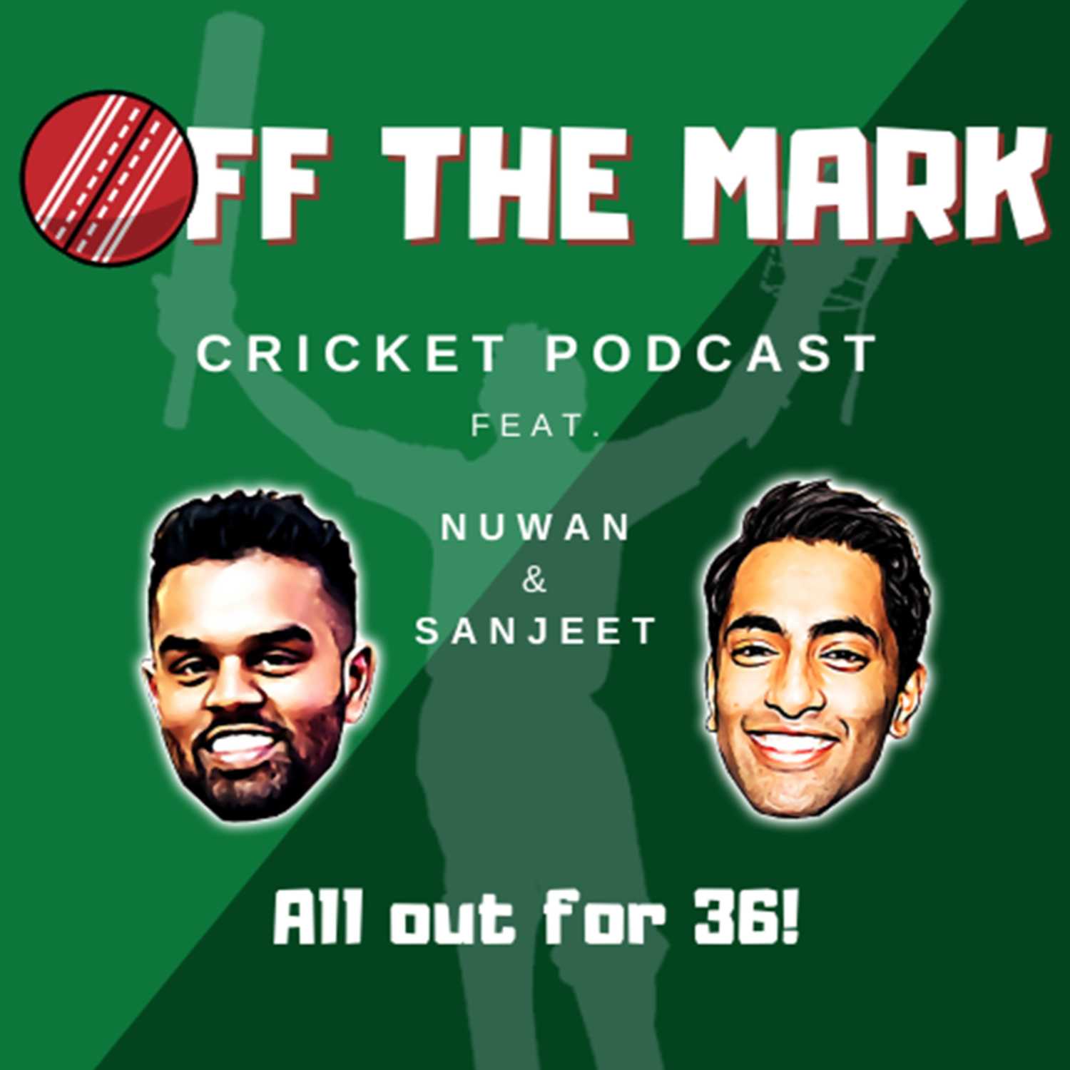 2. All out for 36! - Off The Mark cover