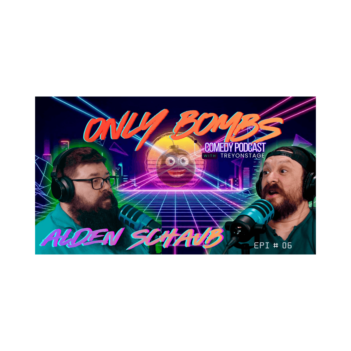 ONLY BOMBS! 6: Alden Schaub - Only Bombs! cover