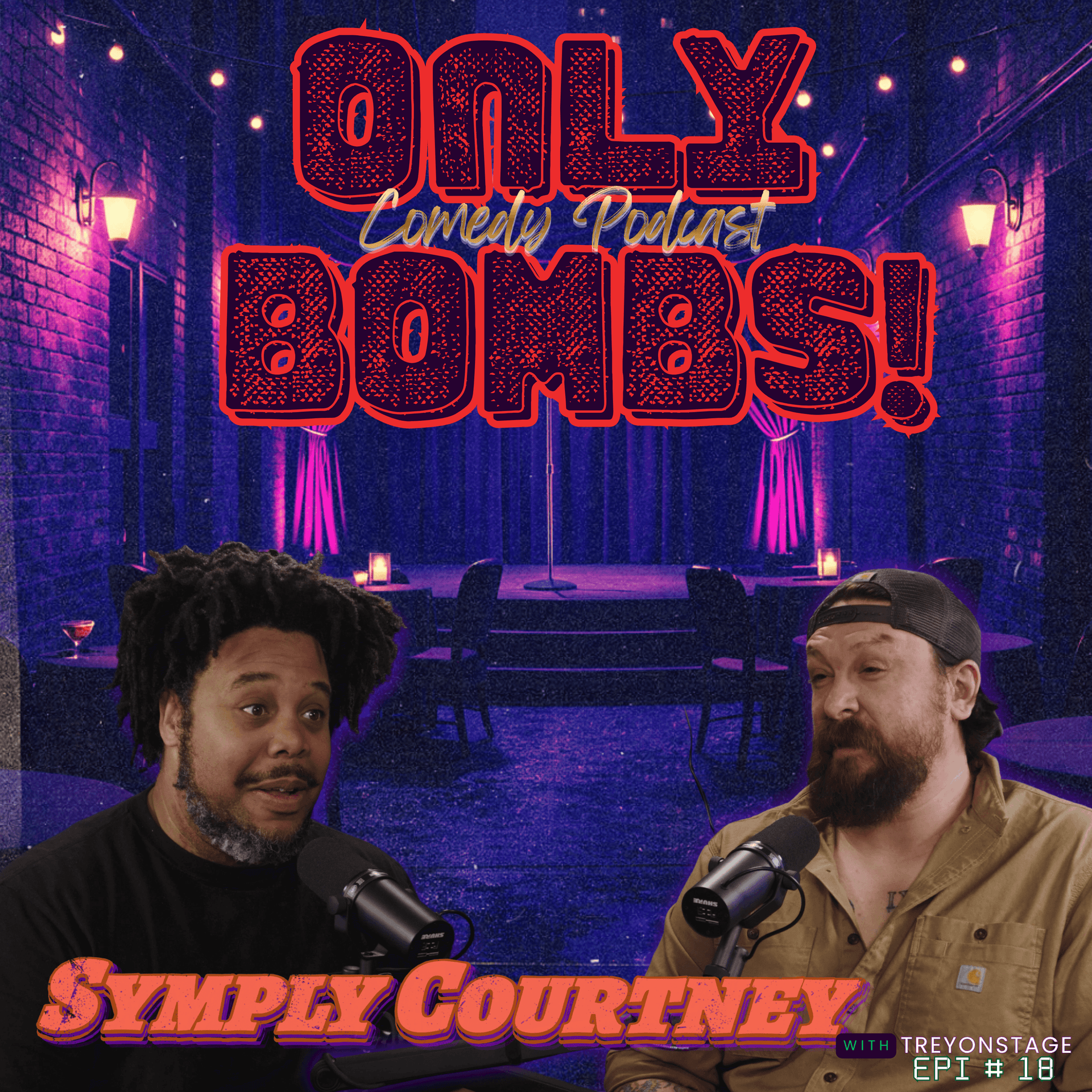 ONLY BOMBS! 18: Symply Courtney - Only Bombs! cover