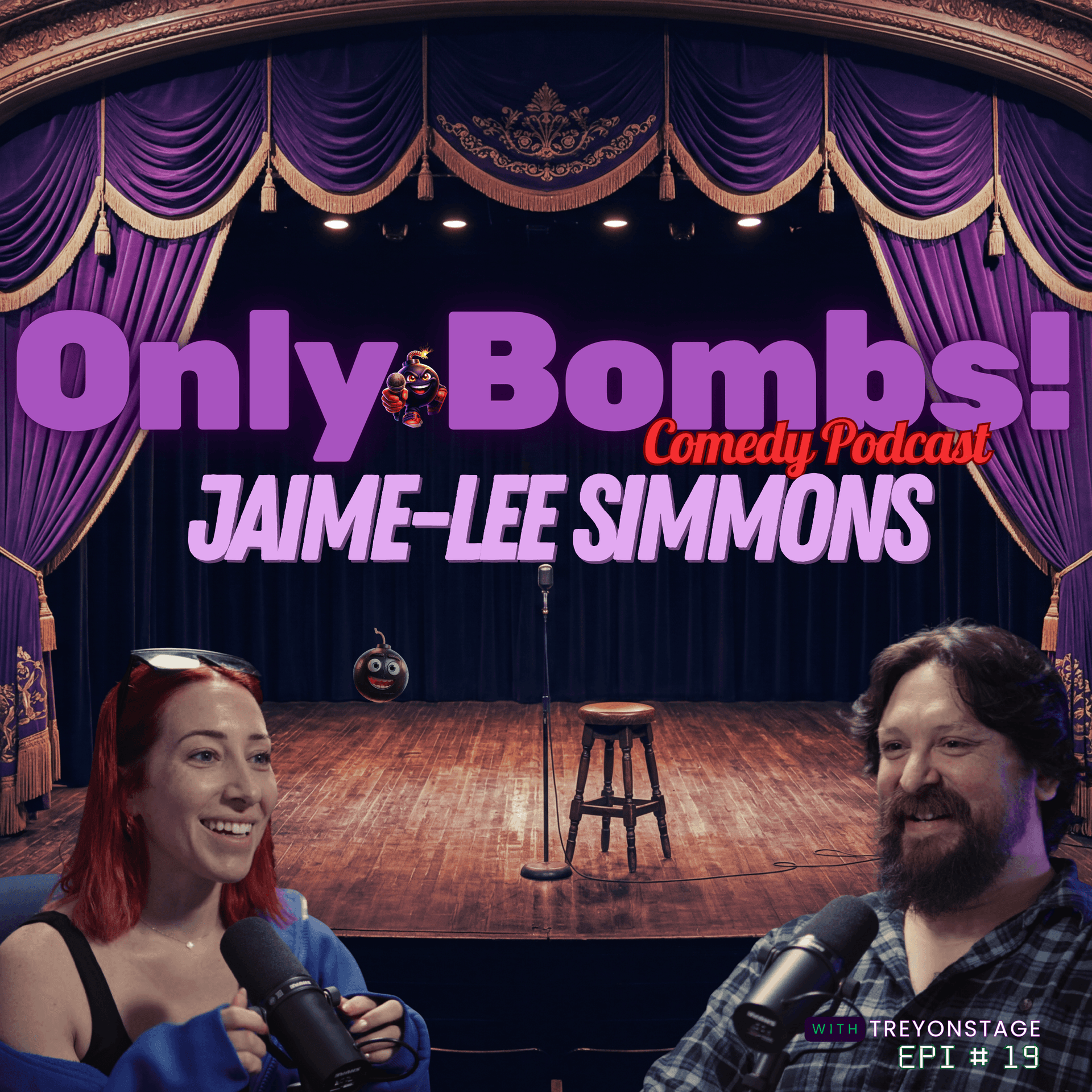 ONLY BOMBS! 19: Jaime-Lee Simmons - Only Bombs! cover