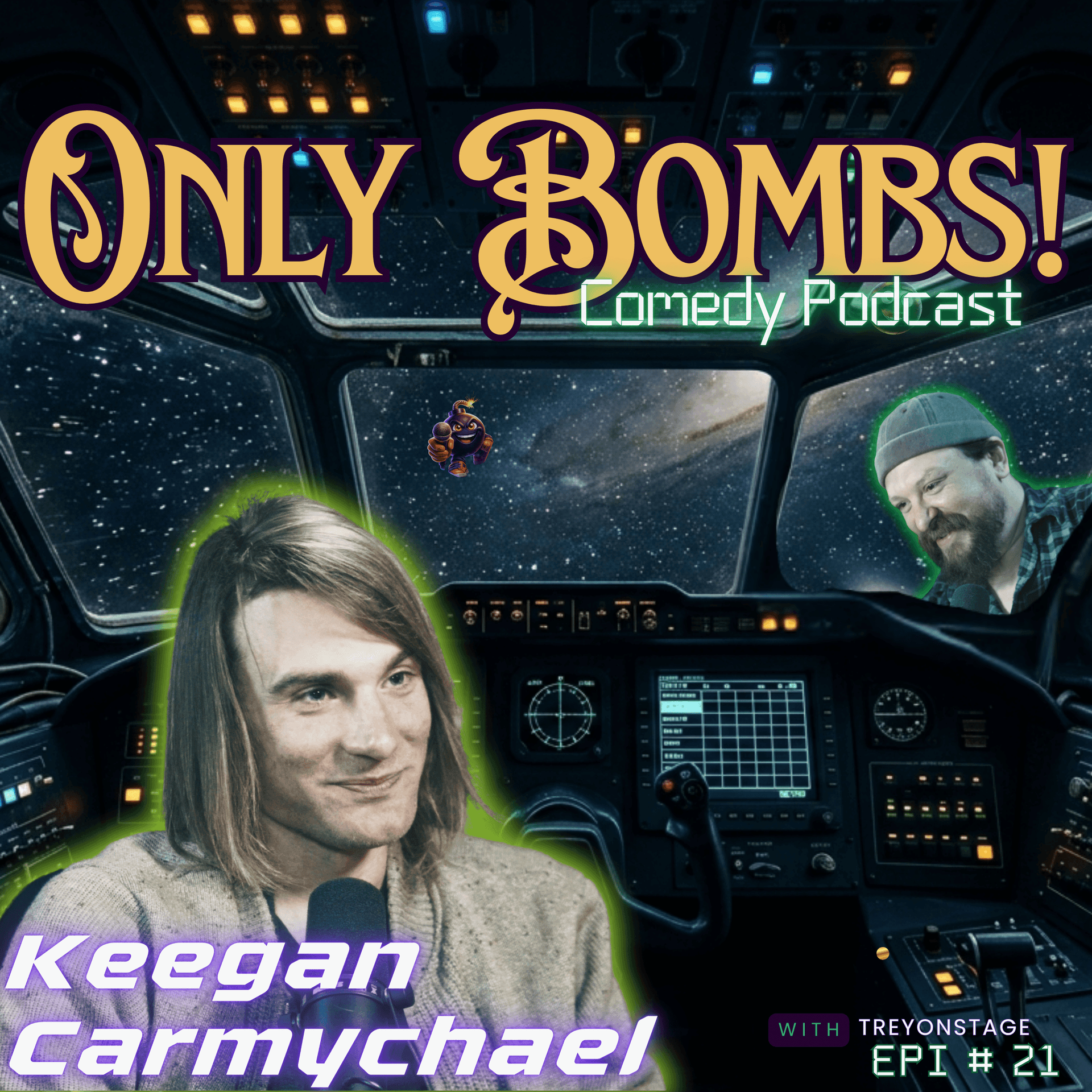 ONLY BOMBS! 21: Keegan Carmychael  — Only Bombs! cover