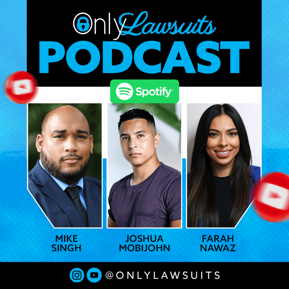 Only Lawsuits - Ep. 34: Kash Patel vs Adam Schiff, Florida’s Gun Law and the Tragedy of Charlie Kirk - Only Lawsuits cover