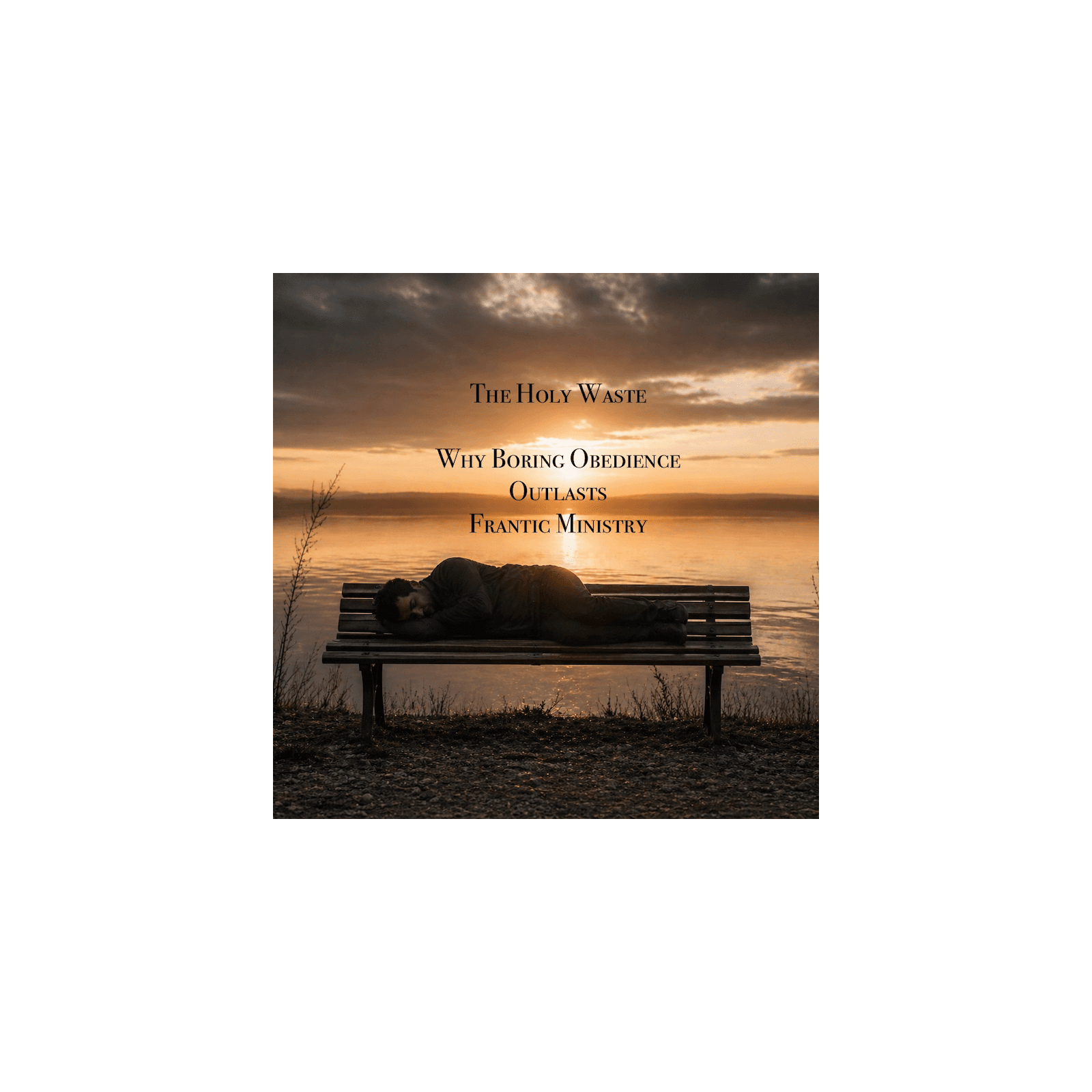 #143: The Holy Waste: Why Boring Obedience Outlasts Frantic Ministry - Jesus Alone is God cover