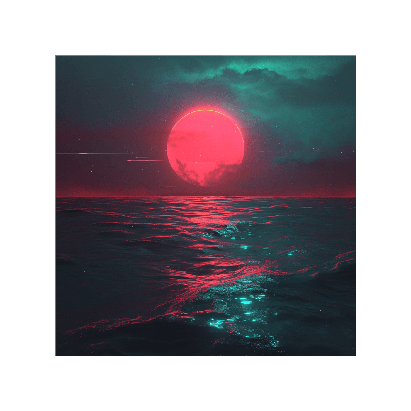 Galactic Poetry: Episode 24: Turqouise Oceans - Orbital 1 cover