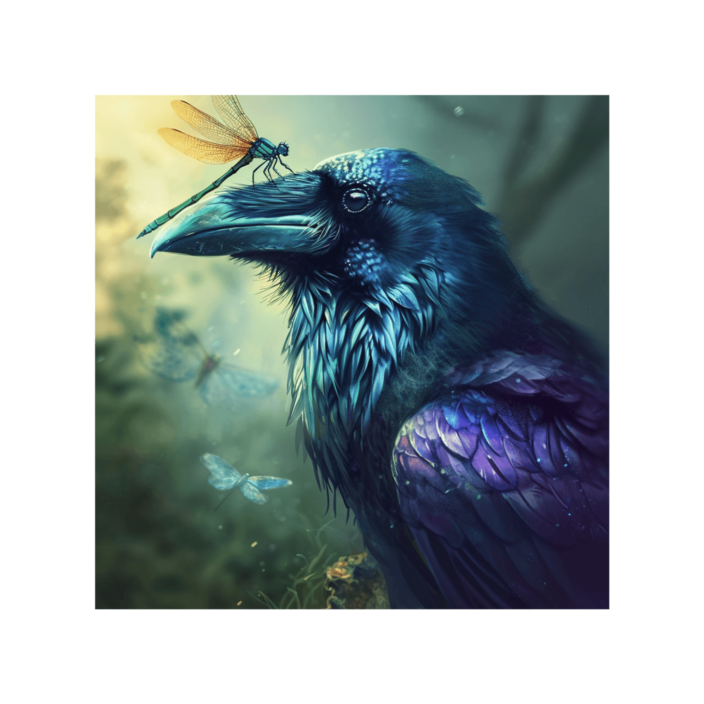 Galactic Poetry: Episode 28: Raven and Dragonfly - Orbital 1 cover