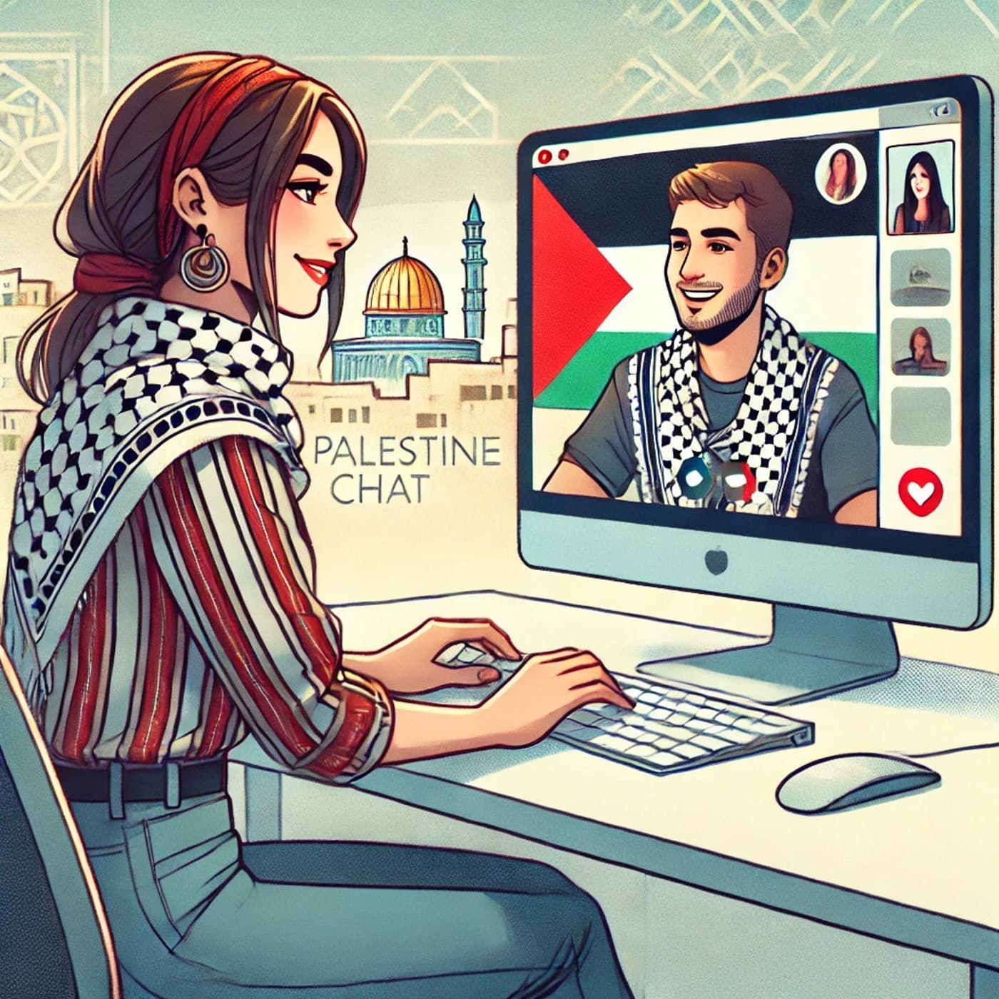 Palestine chat Podcast cover