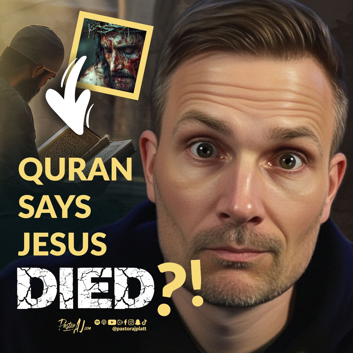 Qur'an Claims Jesus DIED? 😱 Are Muslim's WRONG about Their Own Book? - Pastor AJ cover