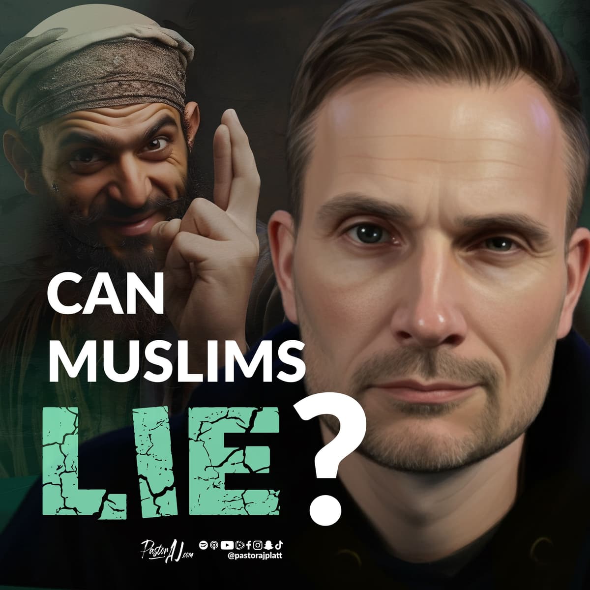 Taqiyya Exposed 🤯 : The Islamic Doctrine That Makes Deception Mandatory - Pastor AJ cover