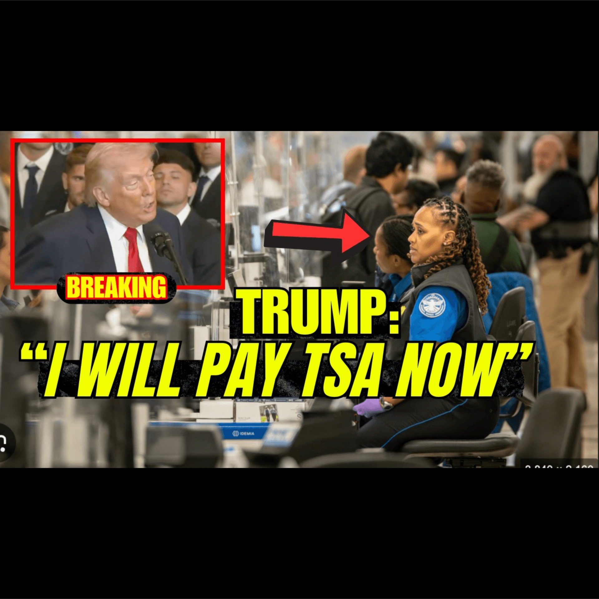 Trump Orders TSA To Be Paid By Executive Order? - Political Drain cover