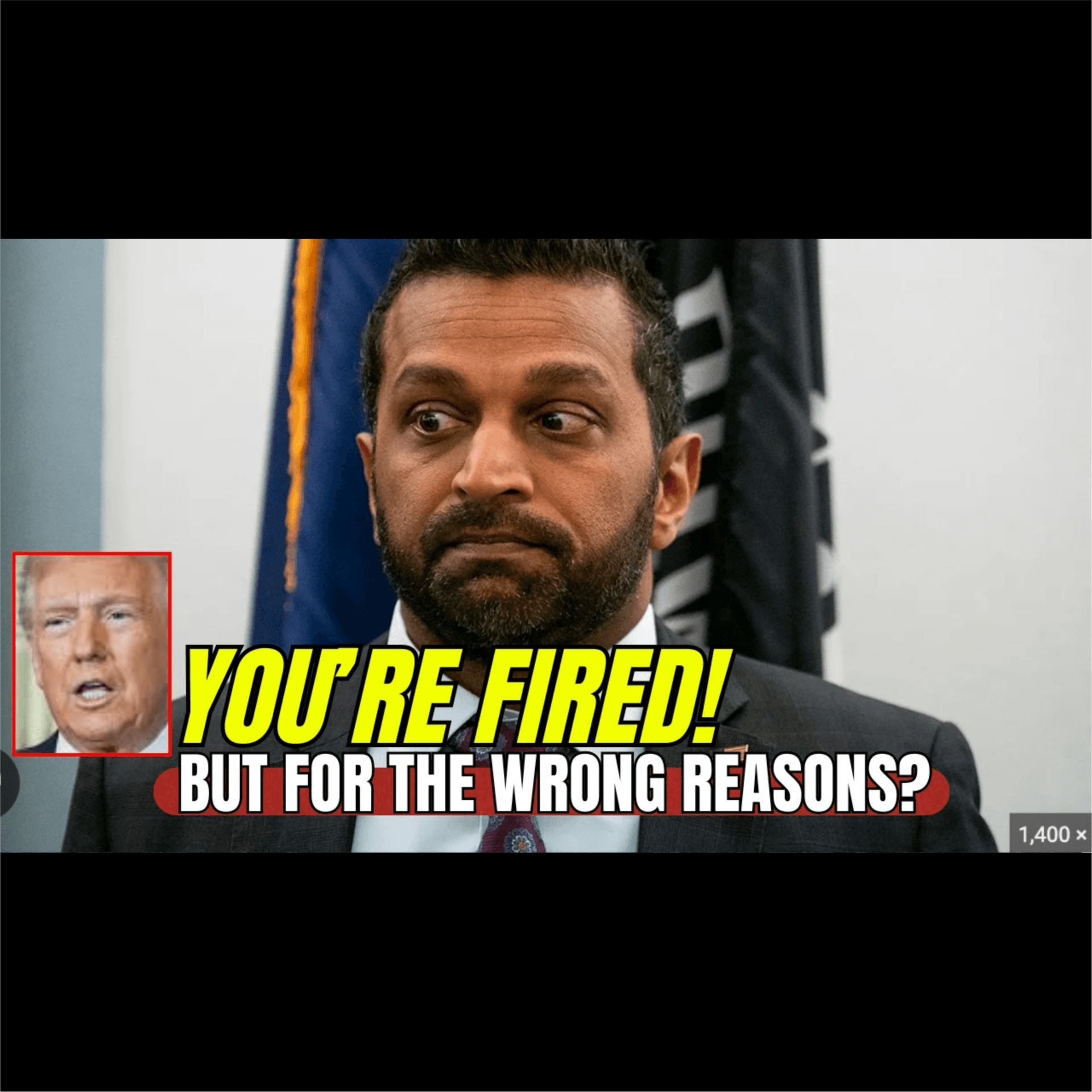 😳 The REAL Reason Kash Patel Could Be Out — What They’re Not Saying - Political Drain cover