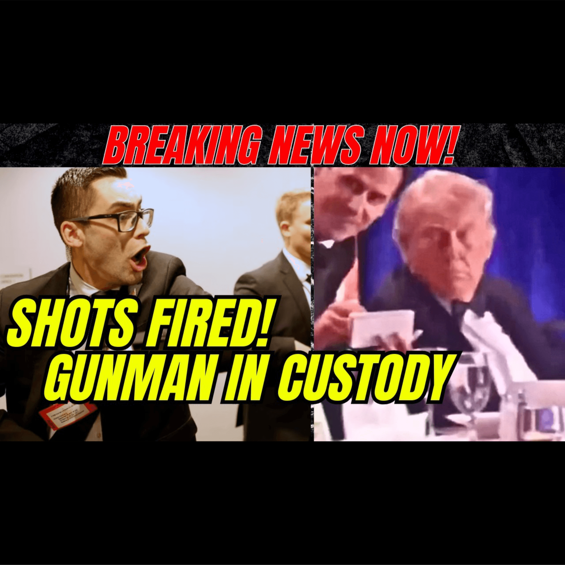 Shots Fire At WH Correspondents Dinner All Hell Breaks Lose - Political Drain cover