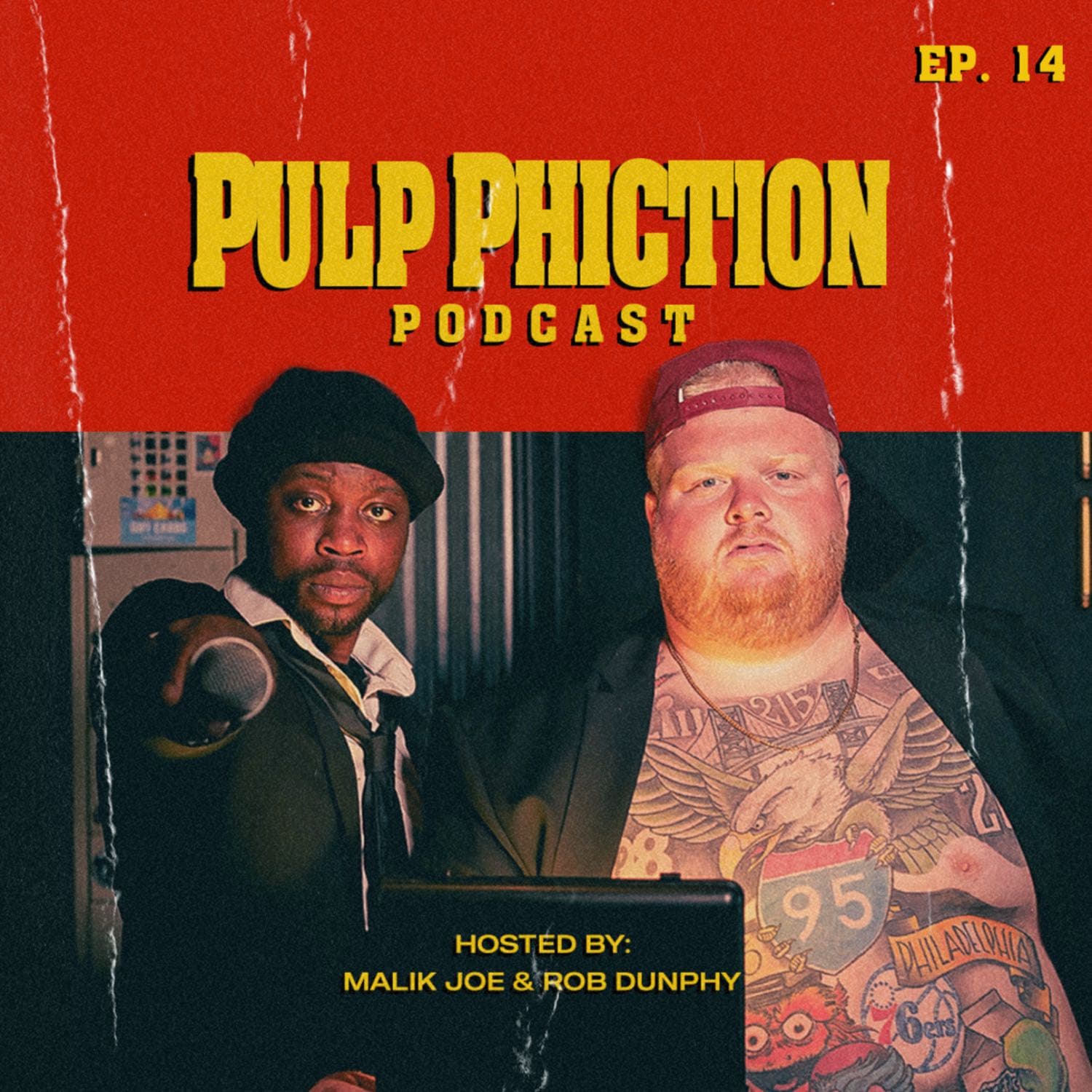 Ep. 14 | Goldilocks Roommate from Hell  | Pulp Phiction w/ Malik Joe & Rob Dunphy - Pulp Phiction cover