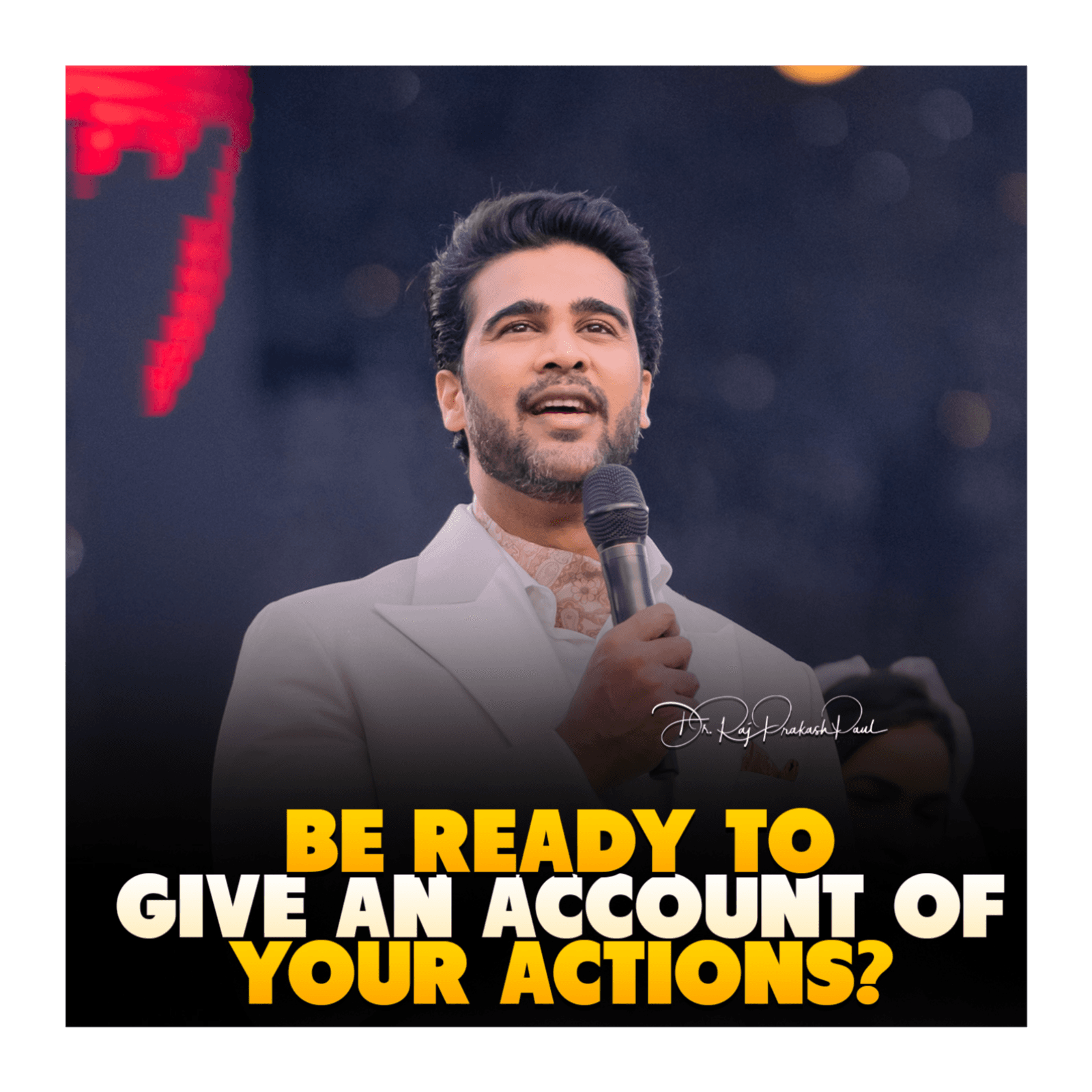 Be Ready to Give an Account of Your Actions? — Raj Prakash Paul cover