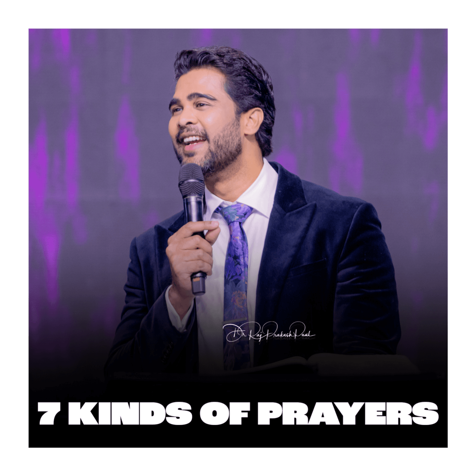 7 kinds of prayers  - Raj Prakash Paul cover