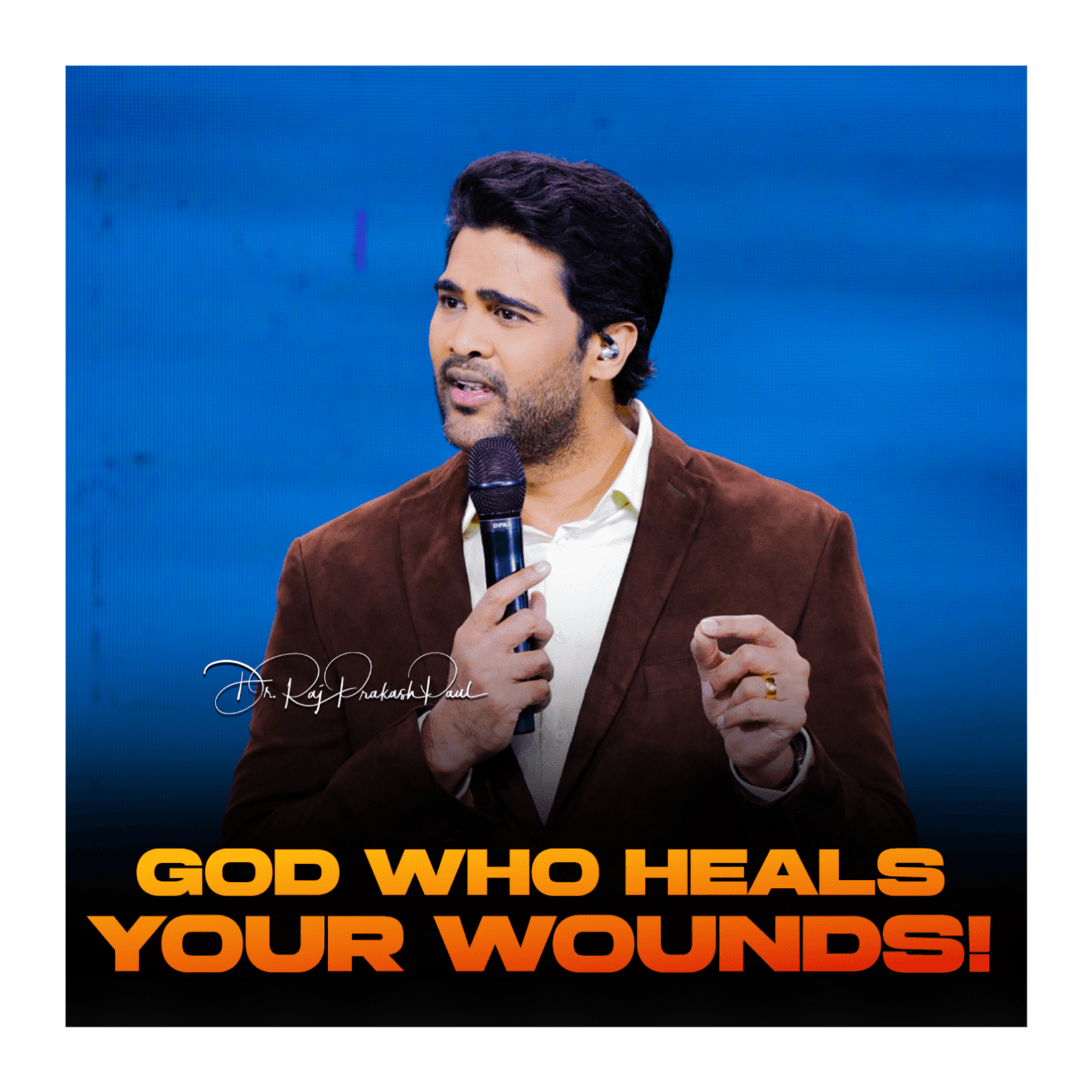 GOD who heals your wounds! - Raj Prakash Paul cover