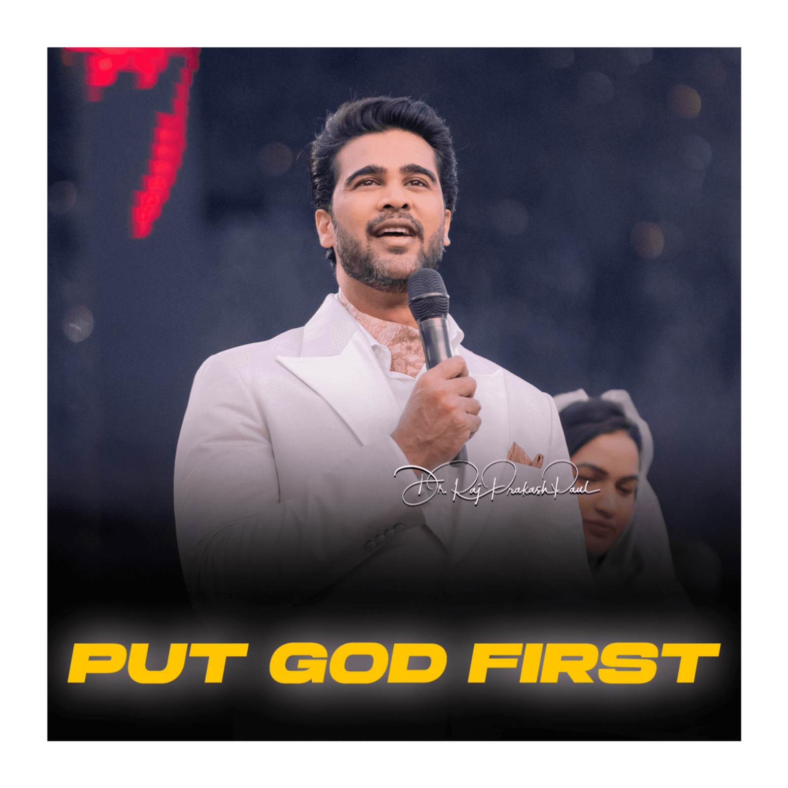 Put God first  - Raj Prakash Paul cover
