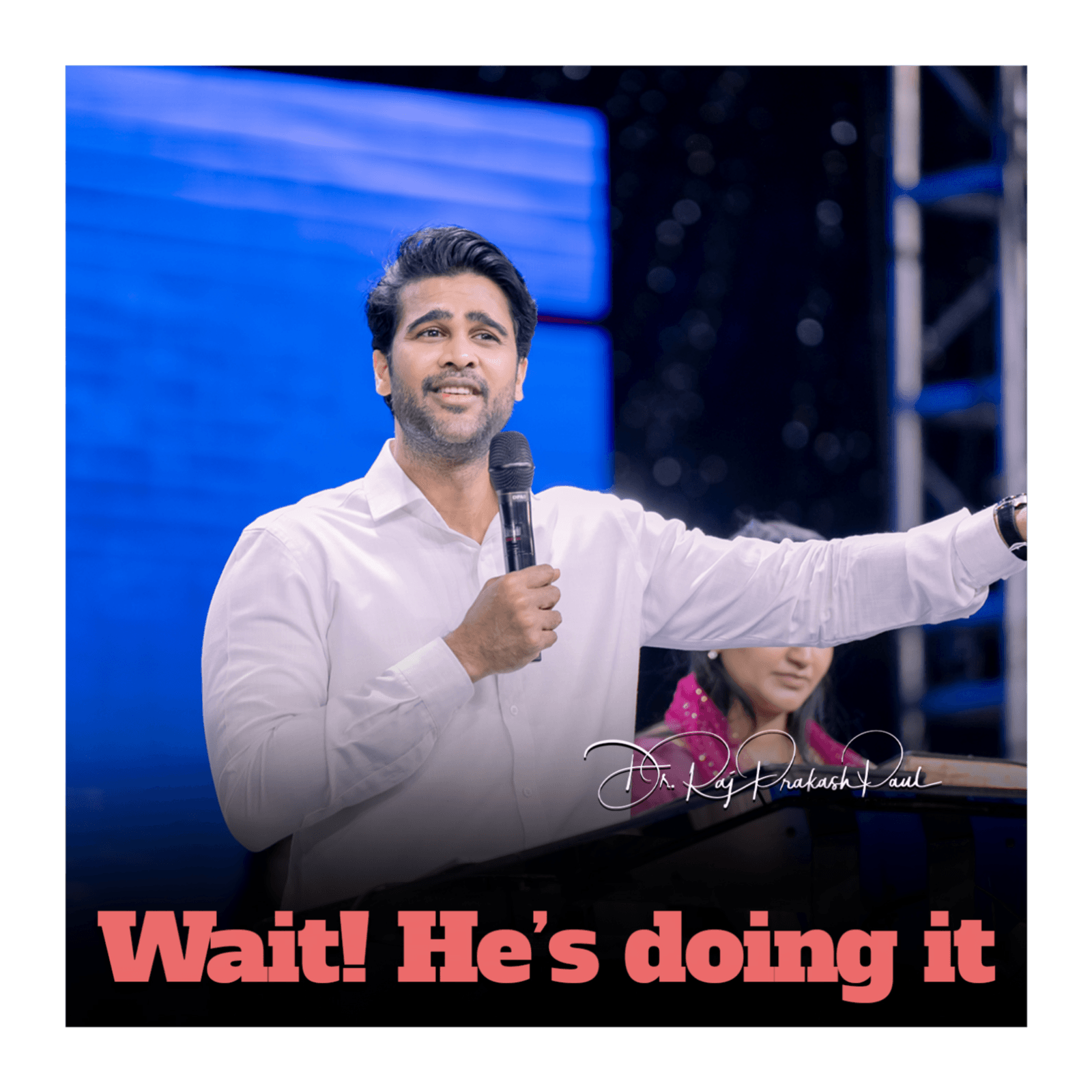 Wait! He’s doing it - Raj Prakash Paul cover