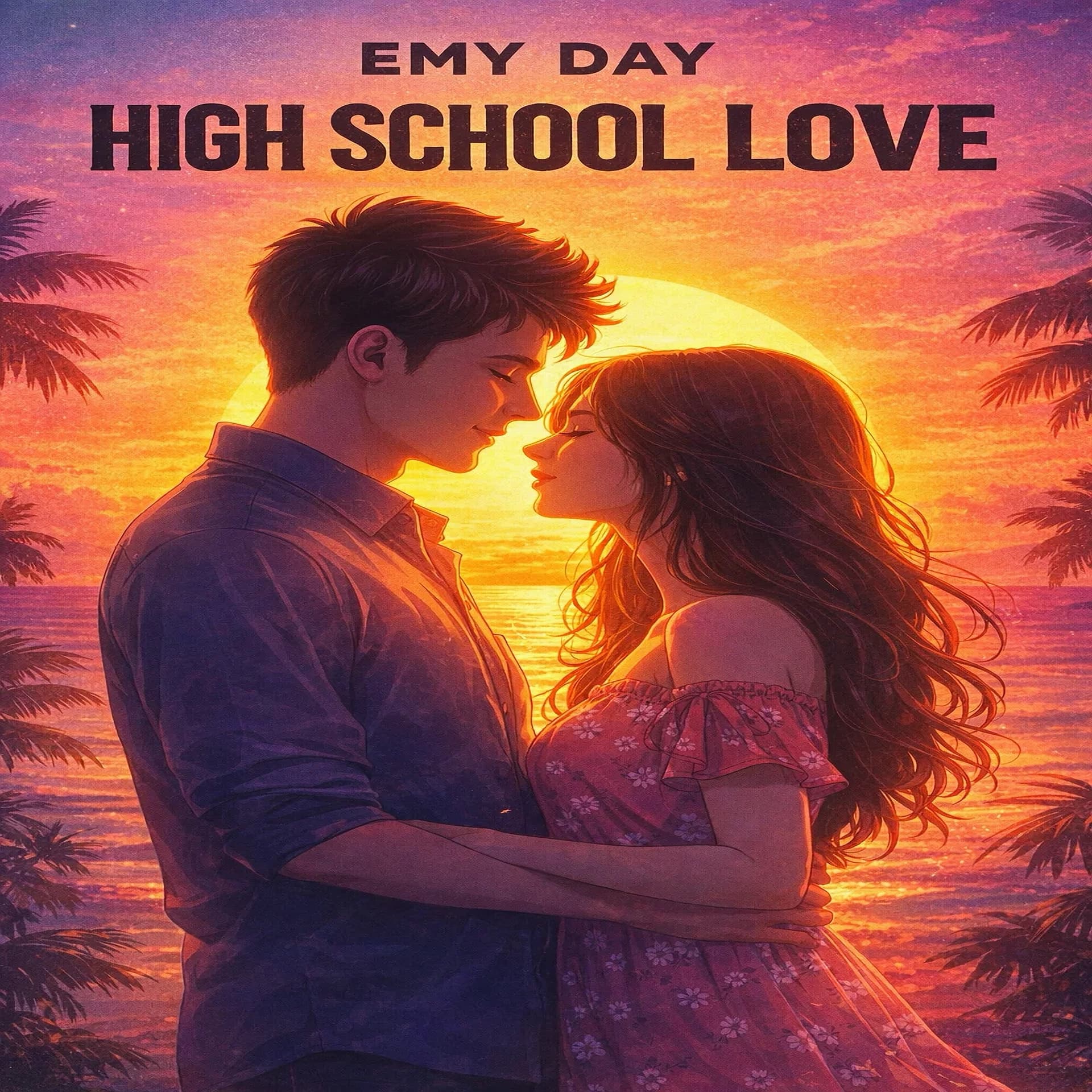 PROMO- EMY DAY'S HIGH SCHOOL LOVE - ROBERT VALOR MUSIC   (Producer/Songwriter) cover