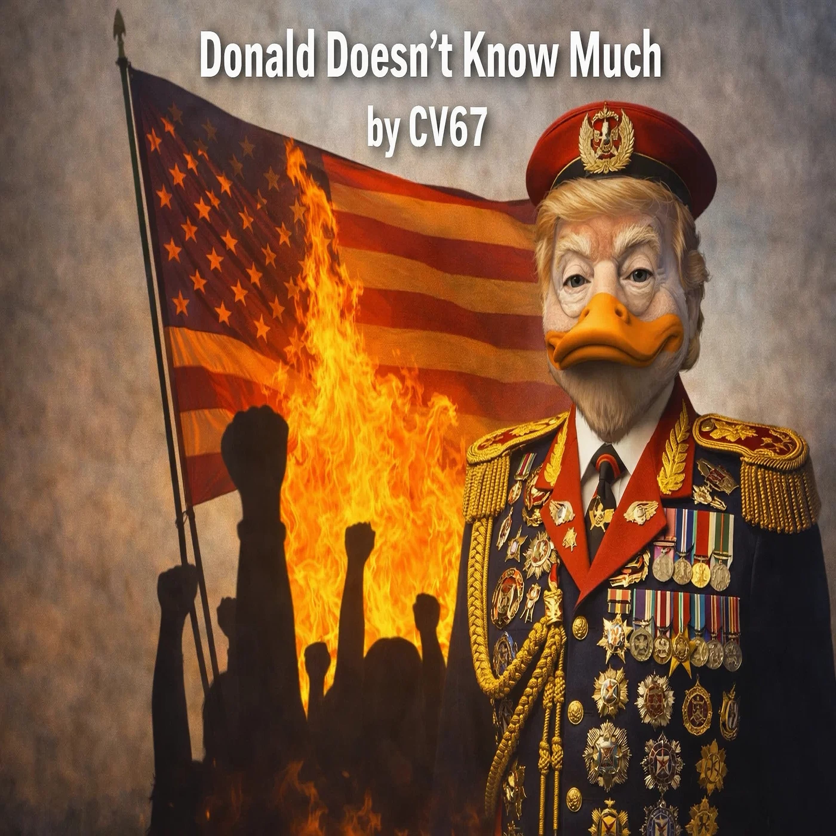 NEW RELEASE:  DONALD DOESN'T KNOW MUCH - ROBERT VALOR MUSIC   (Producer/Songwriter) cover